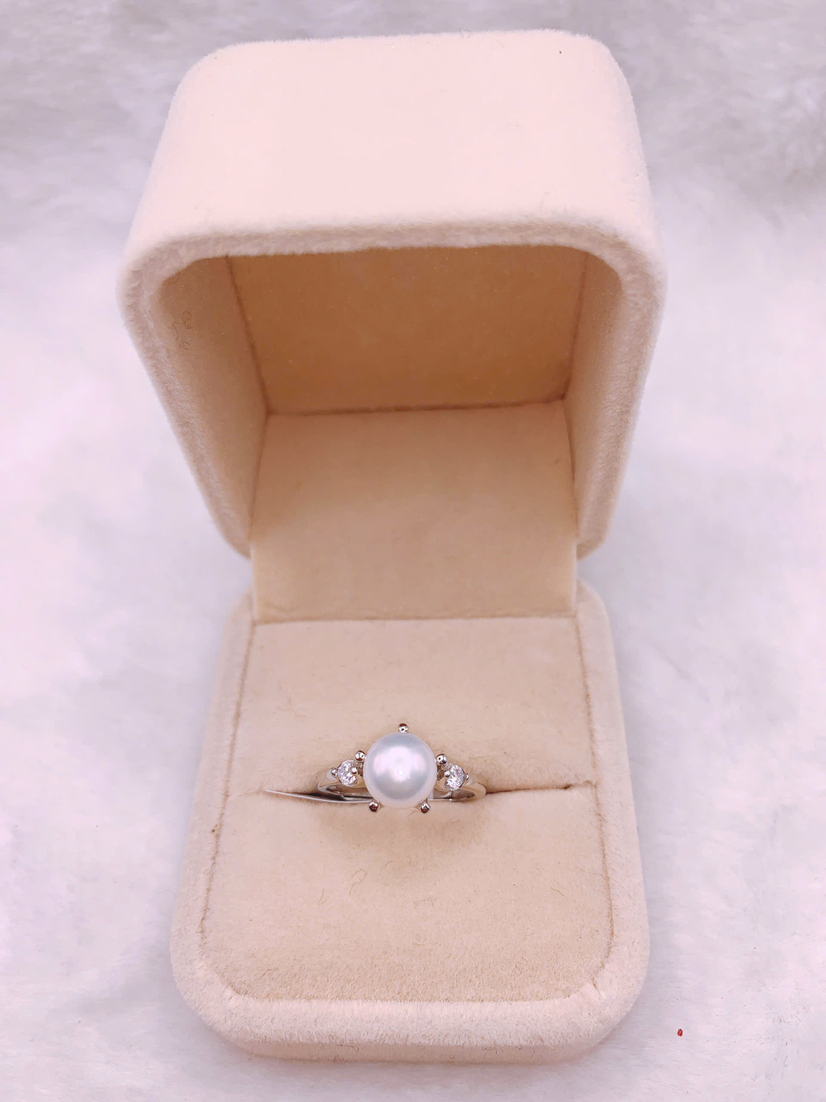 Nhẫn Ngọc Trai Bạc 925-GP847