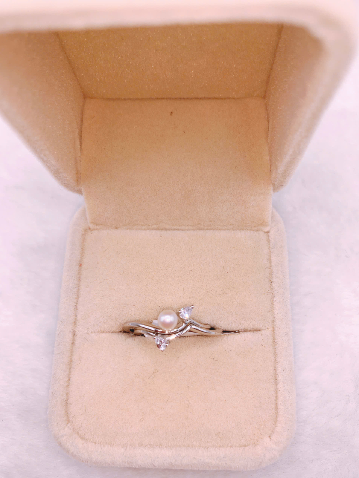 Nhẫn Ngọc Trai Bạc 925-GP594