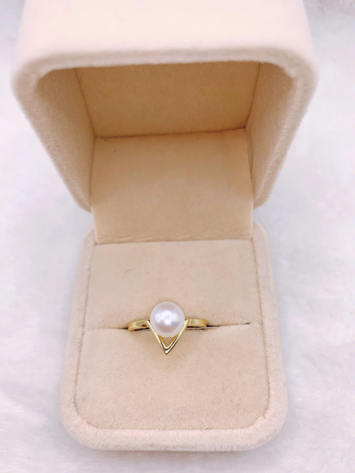 Nhẫn Ngọc Trai Bạc 925-FW086