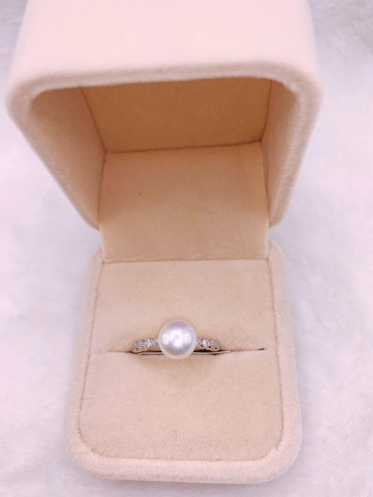 Nhẫn Ngọc Trai Bạc 925-GP134