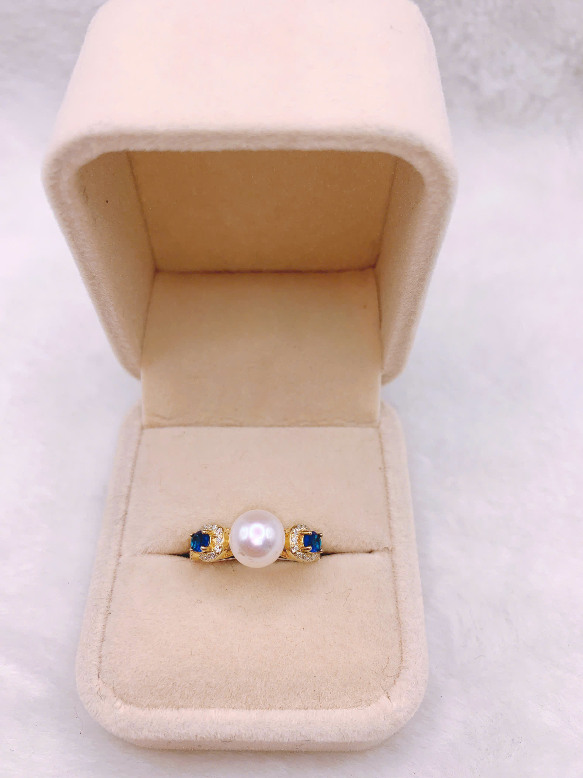 Nhẫn Ngọc Trai Bạc 925-FW064