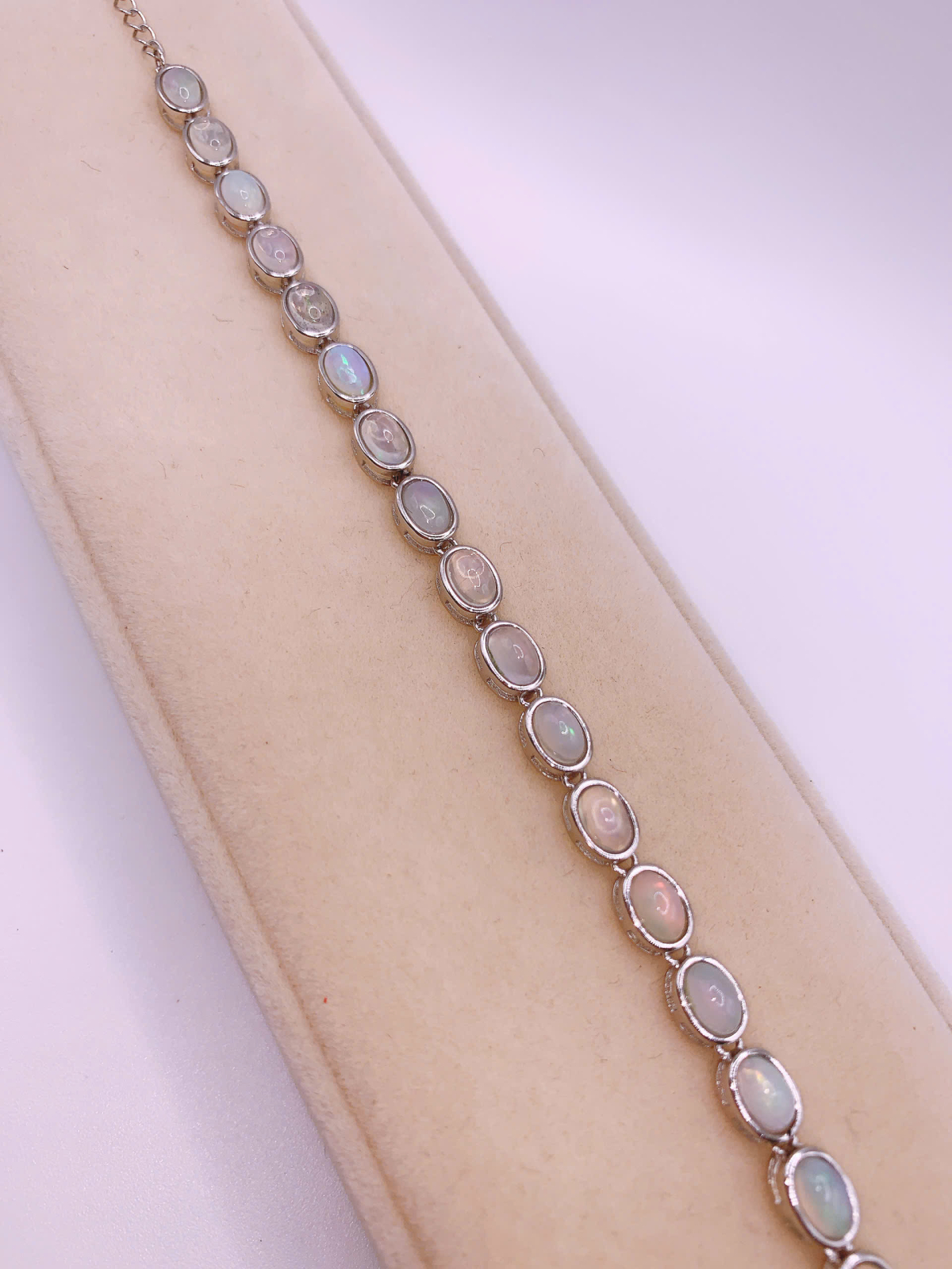 Lắc Tay Đá Opal Bạc 925 - BBO036