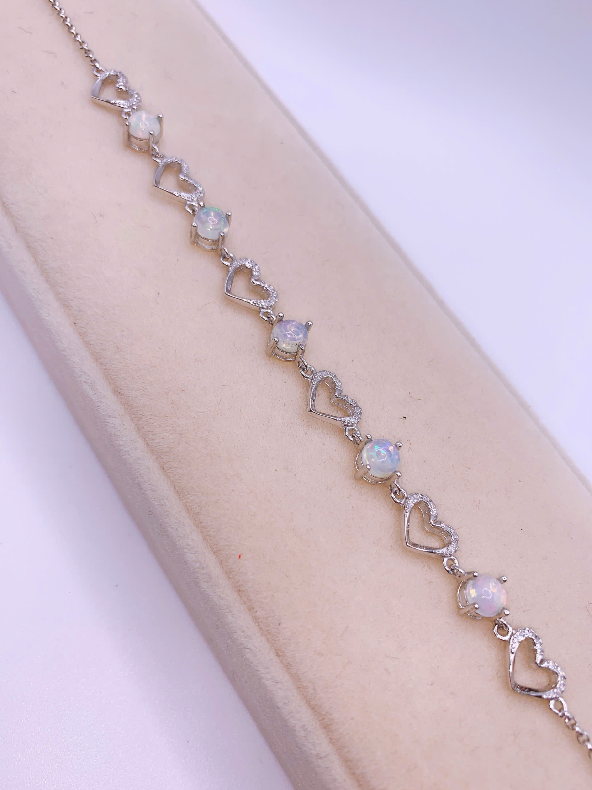 Lắc Tay Đá Opal Bạc 925 - BBO058