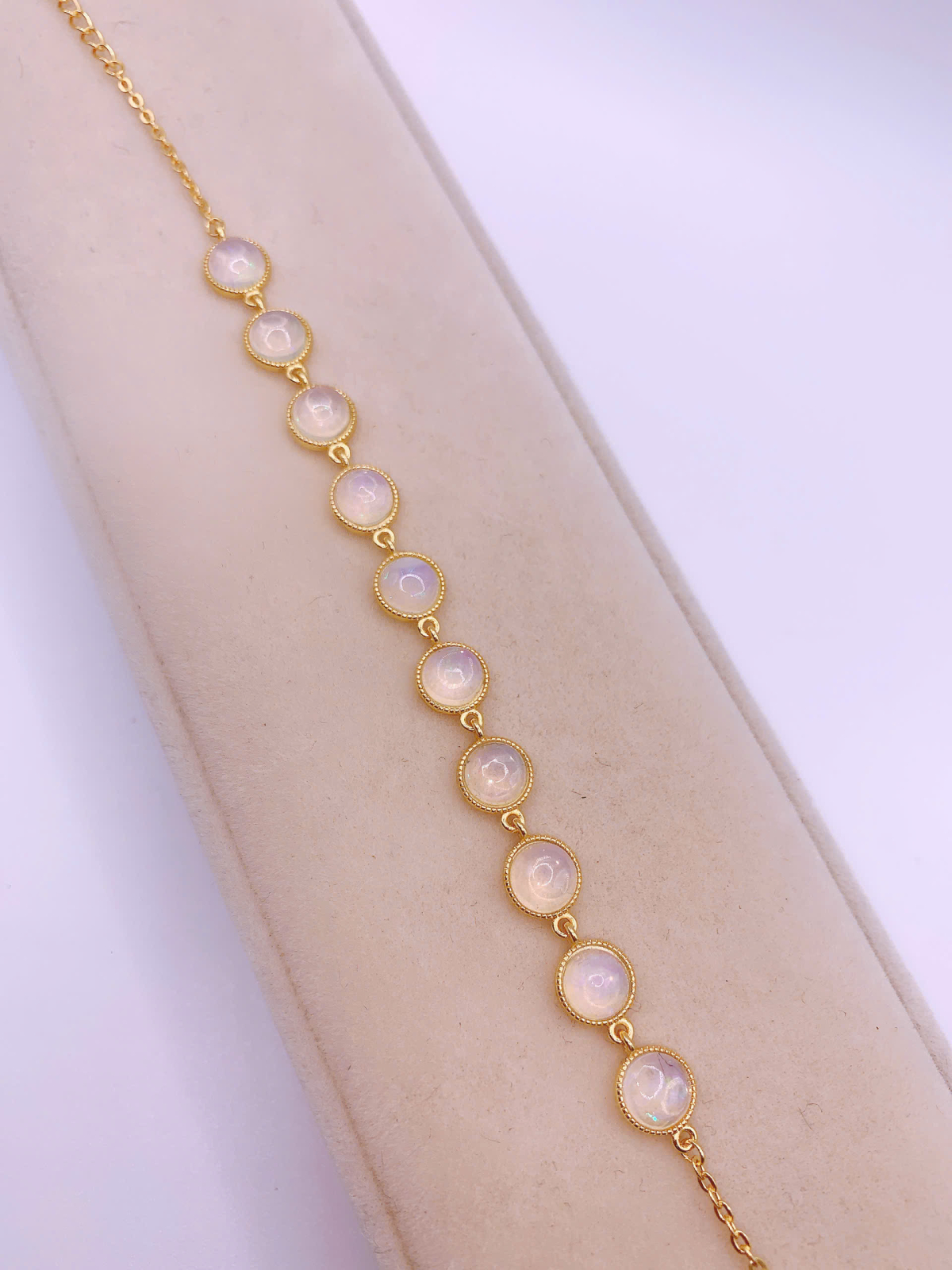 Lắc Tay Đá Opal Bạc 925 - BBO034