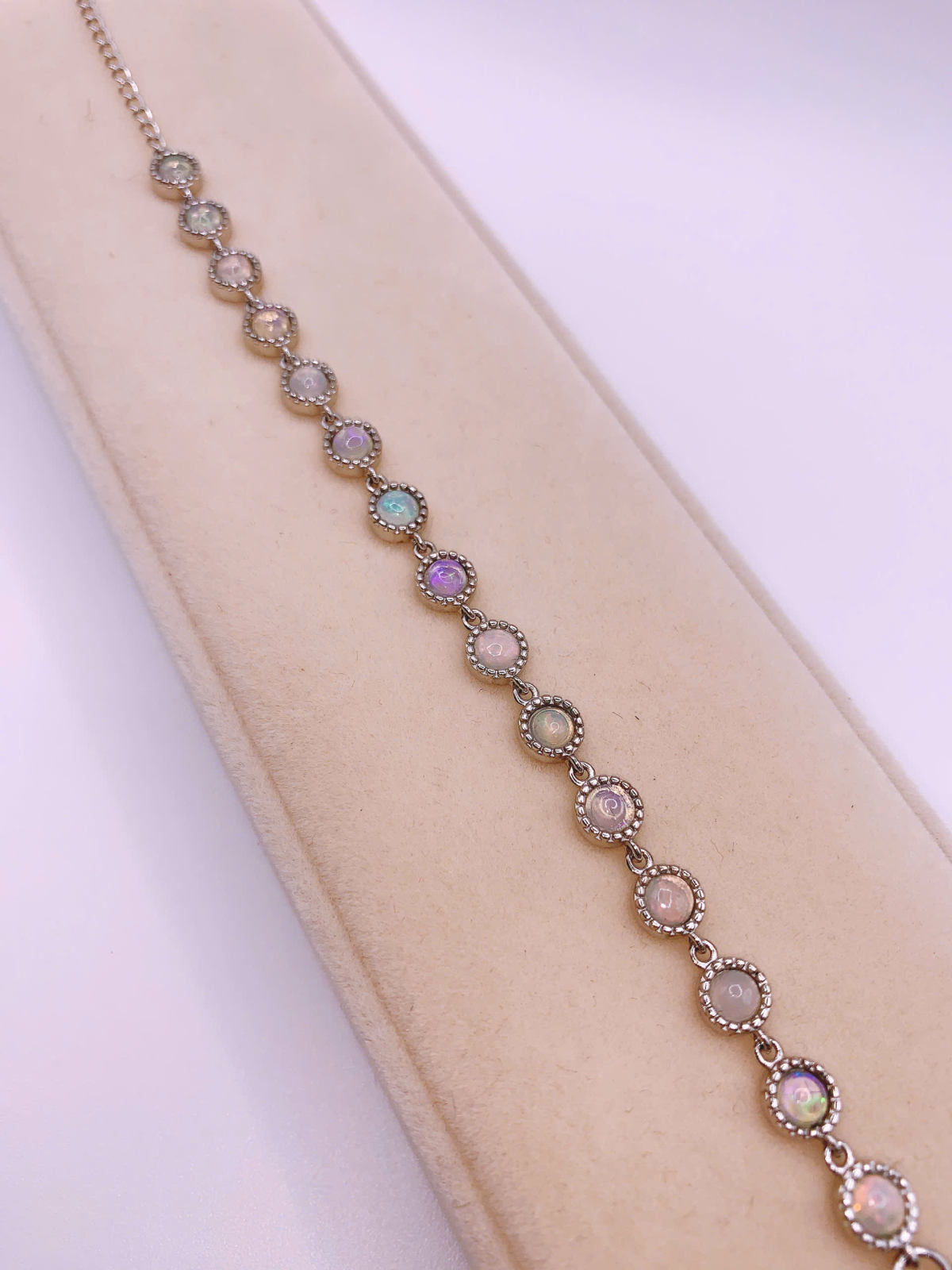 Lắc Tay Đá Opal Bạc 925 - BBO018