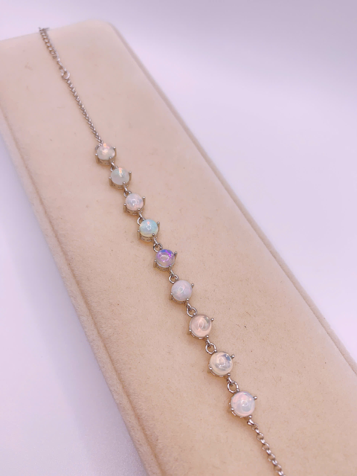 Lắc Tay Đá Opal Bạc 925 - BBO059