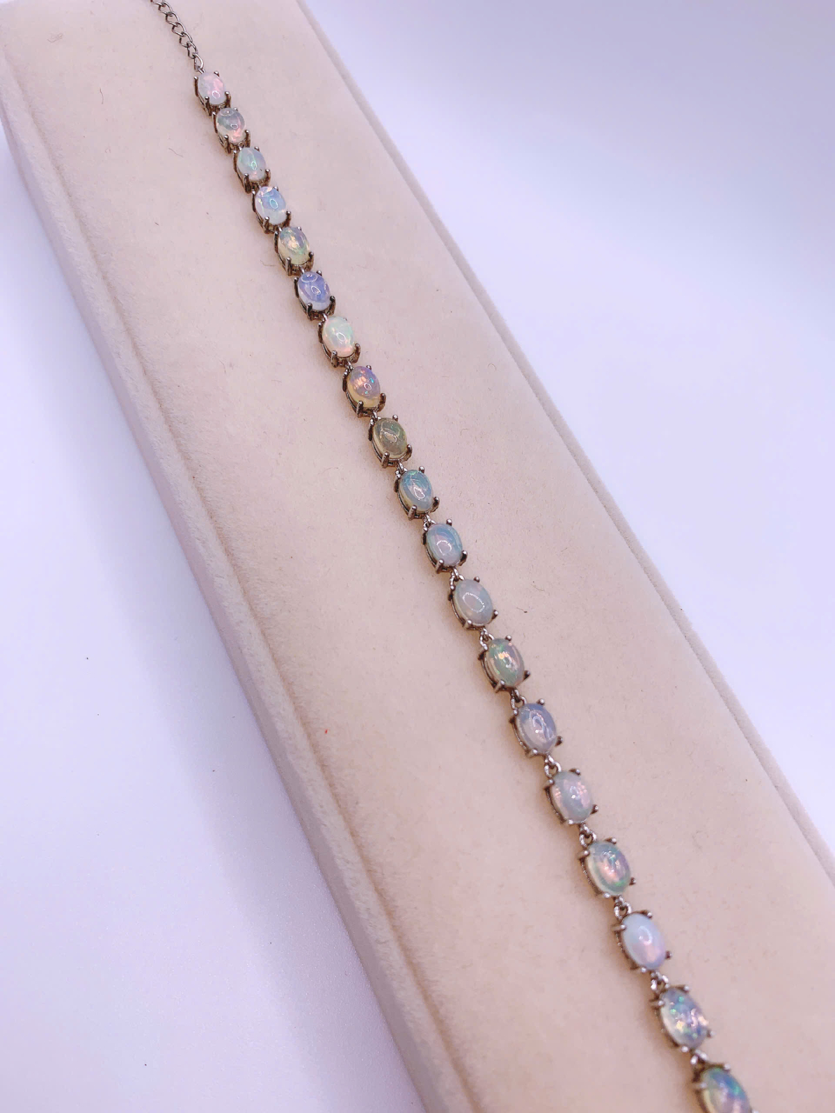 Lắc Tay Đá Opal Bạc 925 - BBO001