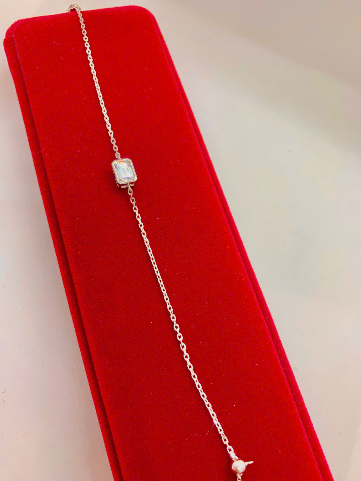 Lắc Tay Đá Moissanite Bạc 925 - BMX022