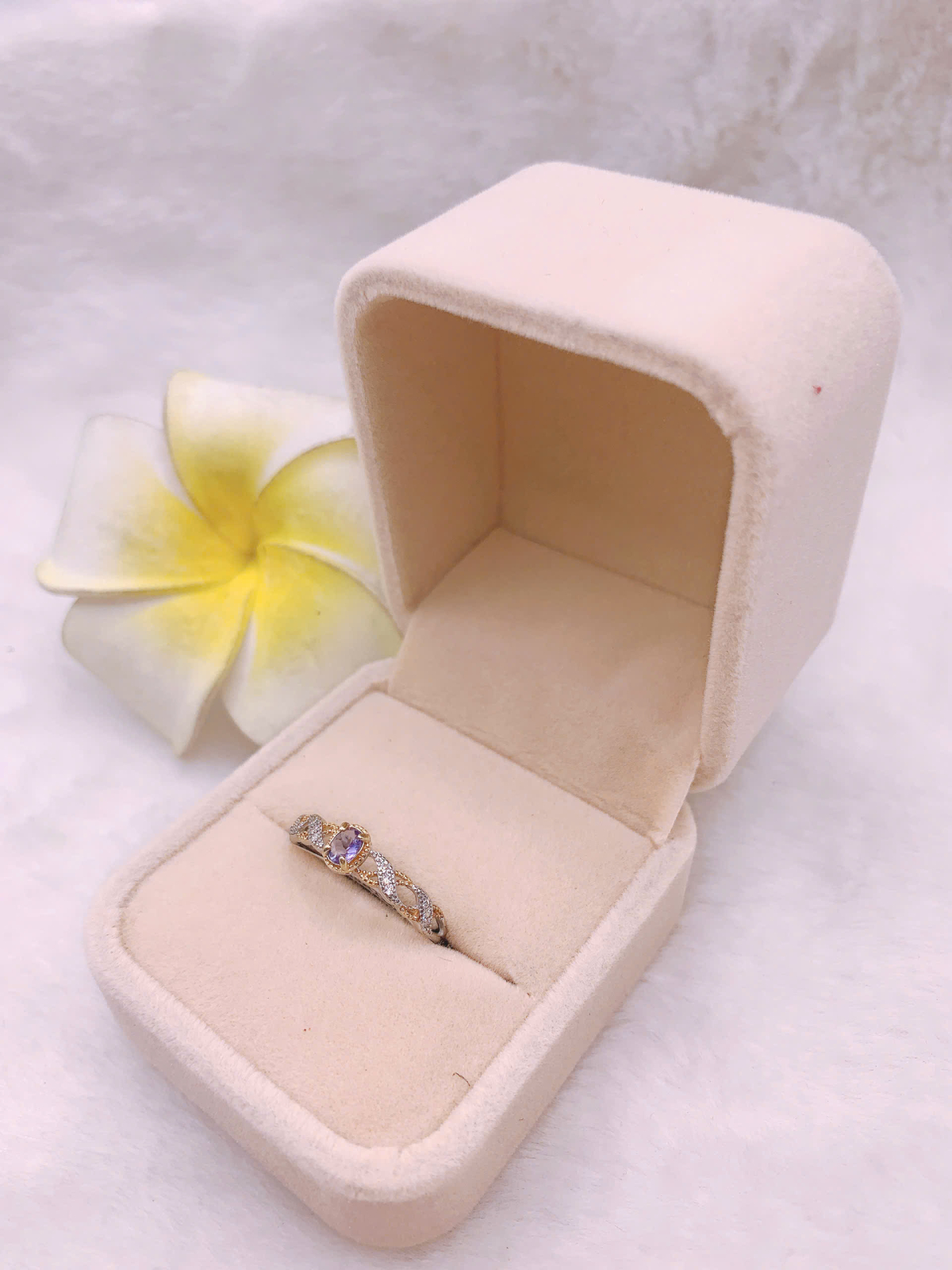 Nhẫn Đá Tanzanite Bạc 925 - RTZ010