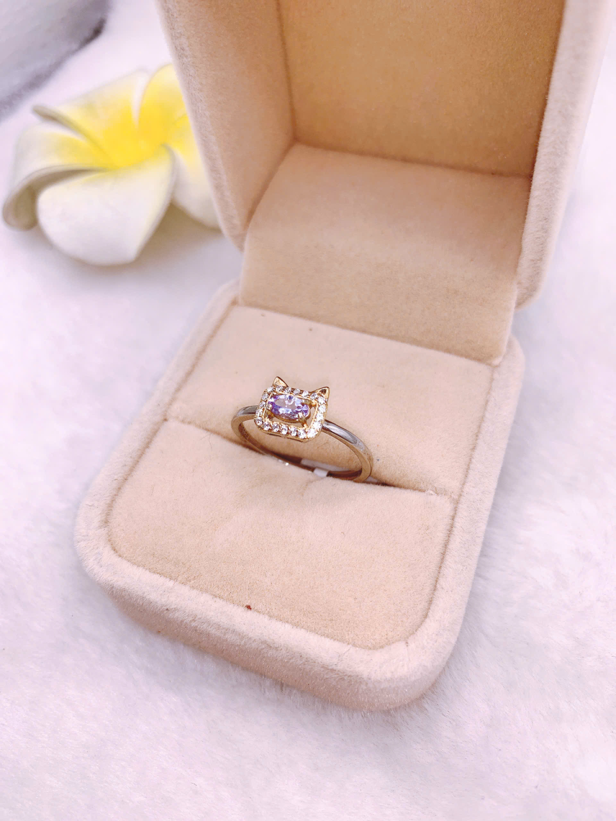 Nhẫn Đá Tanzanite Bạc 925 - RTZ036