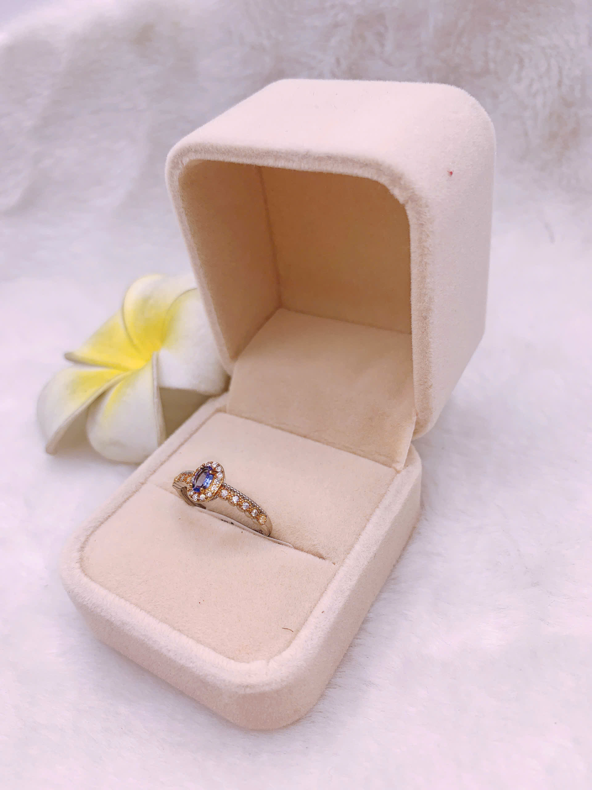 Nhẫn Đá Tanzanite Bạc 925 - RTZ064