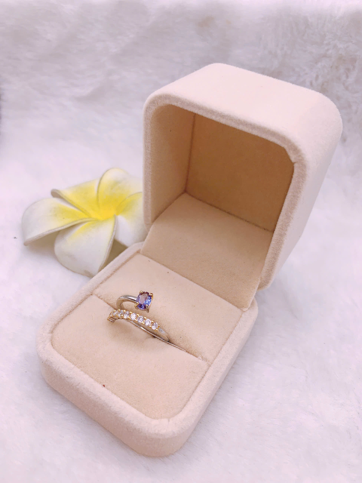 Nhẫn Đá Tanzanite Bạc 925 - RTZ044