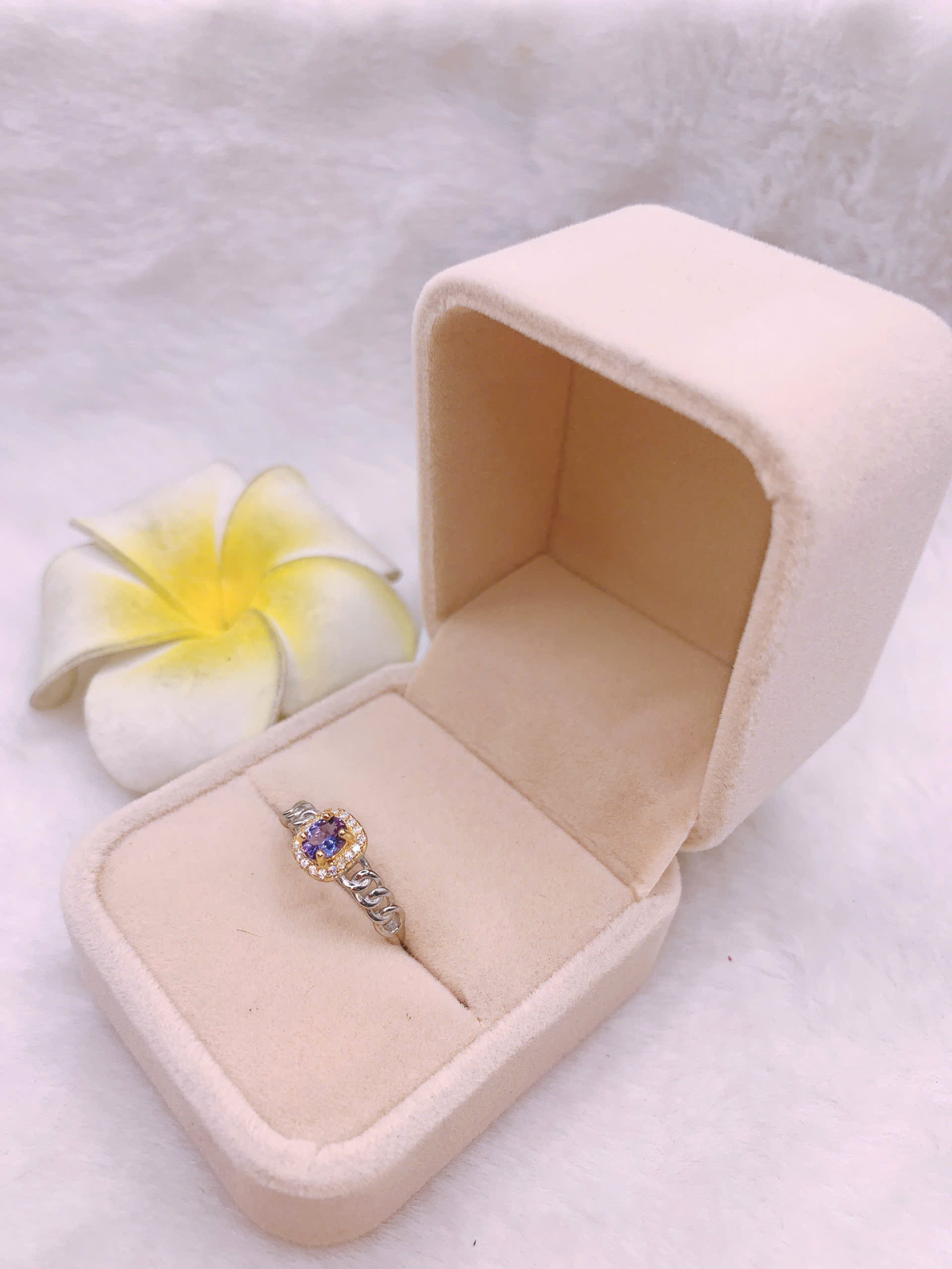 Nhẫn Đá Tanzanite Bạc 925 - RTZ025