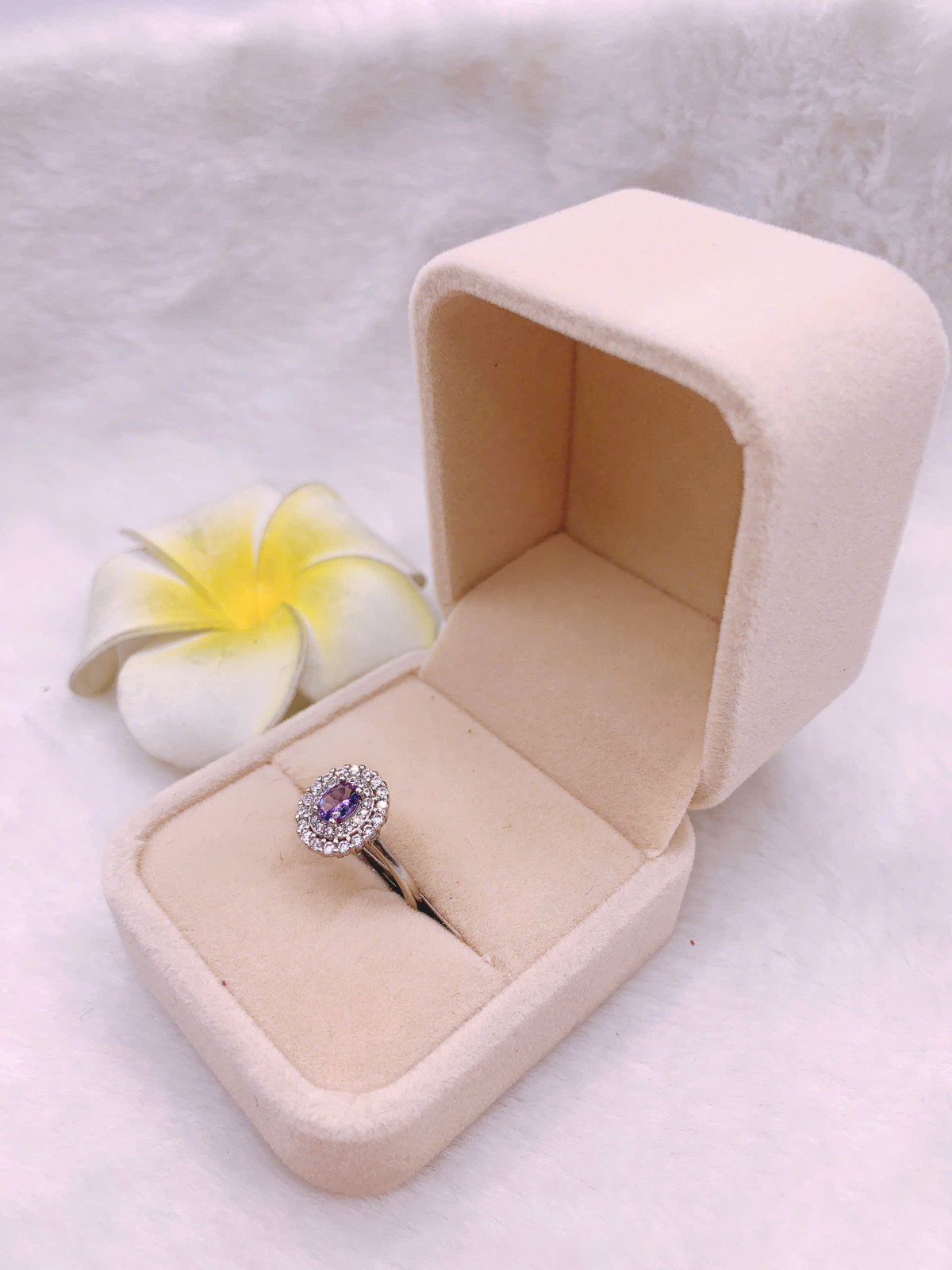 Nhẫn Đá Tanzanite Bạc 925 - RTZ066