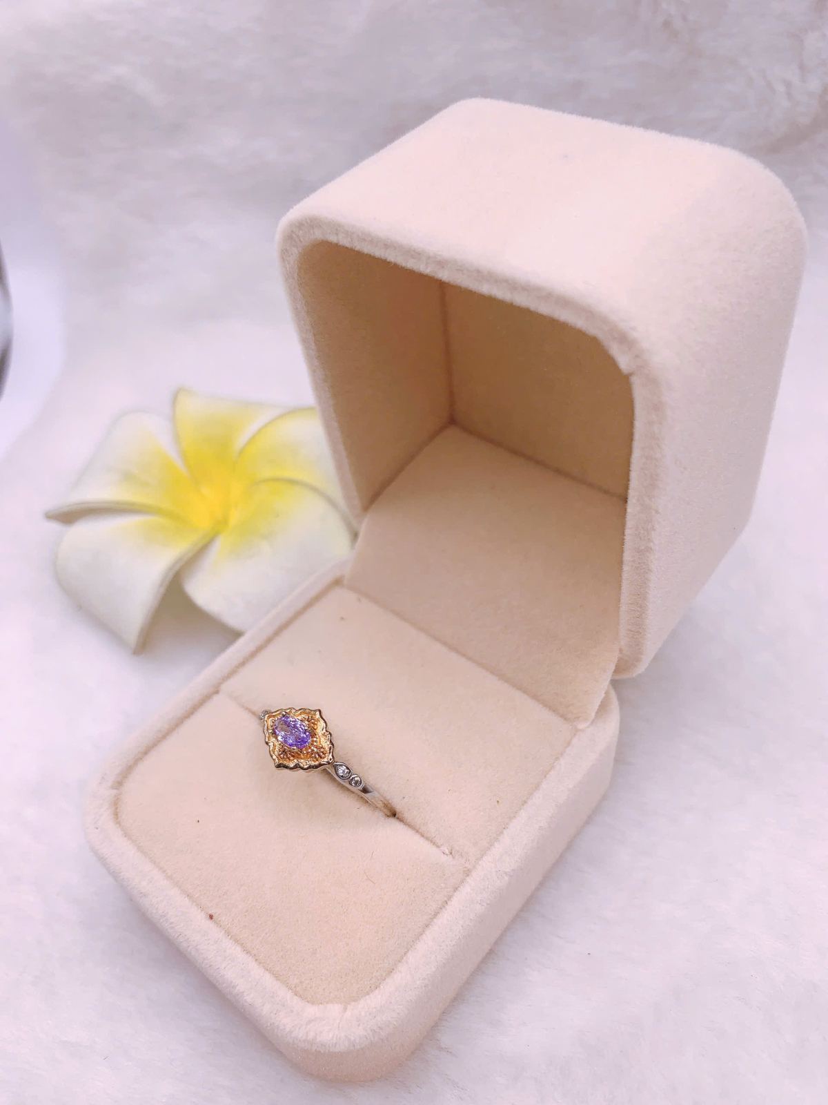 Nhẫn Đá Tanzanite Bạc 925 - RTZ033