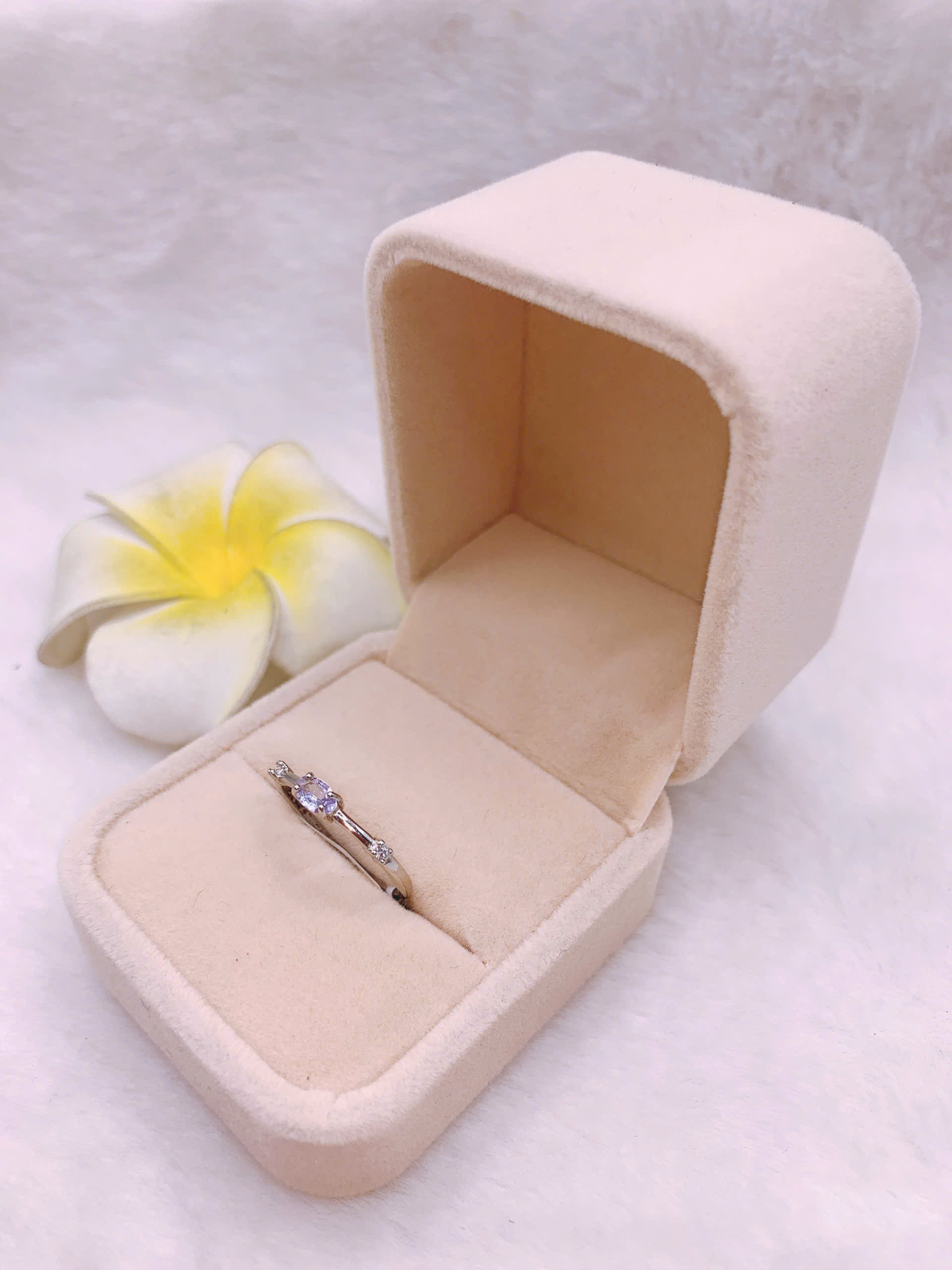 Nhẫn Đá Tanzanite Bạc 925 - RTZ034