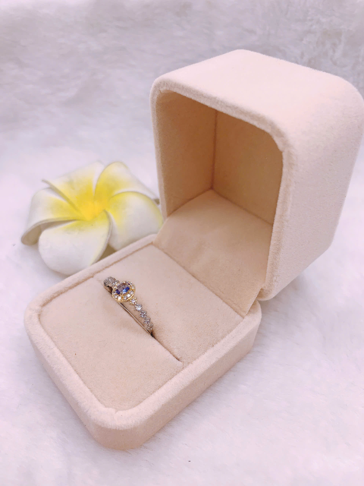 Nhẫn Đá Tanzanite Bạc 925 - RTZ037