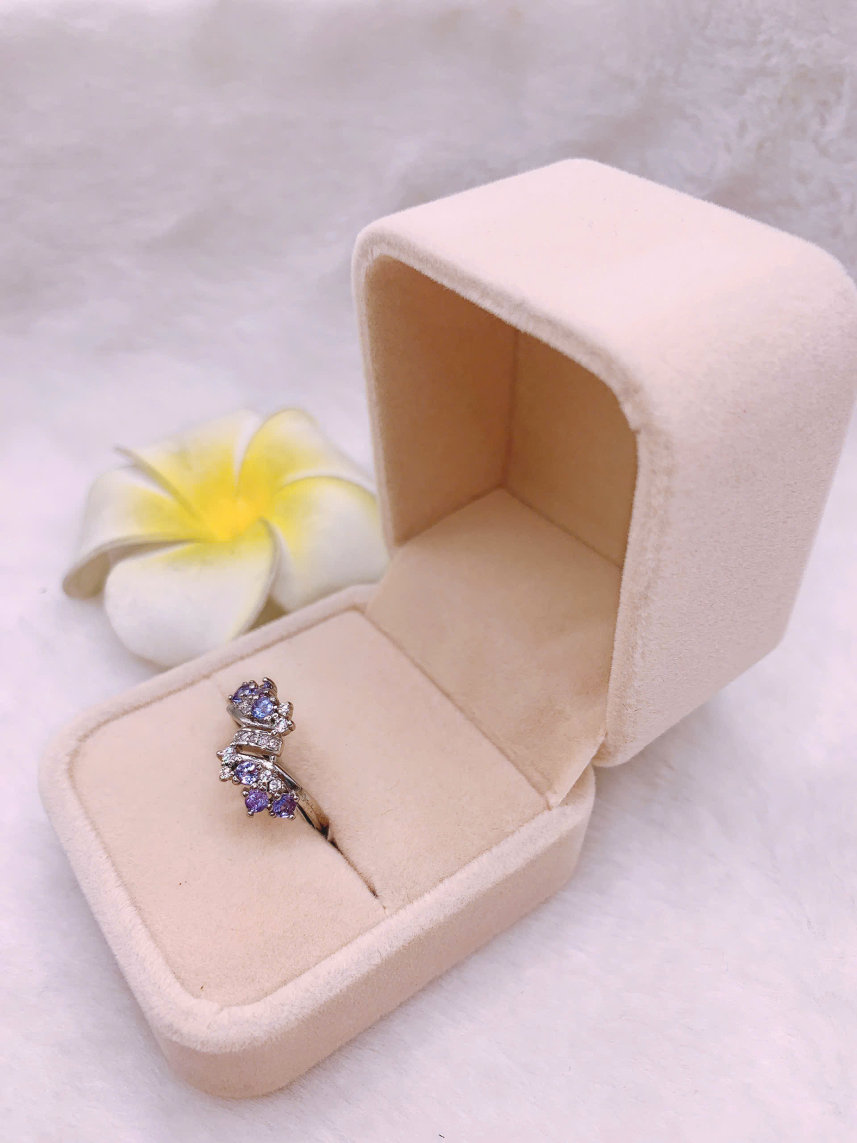Nhẫn Đá Tanzanite Bạc 925 - RTZ057