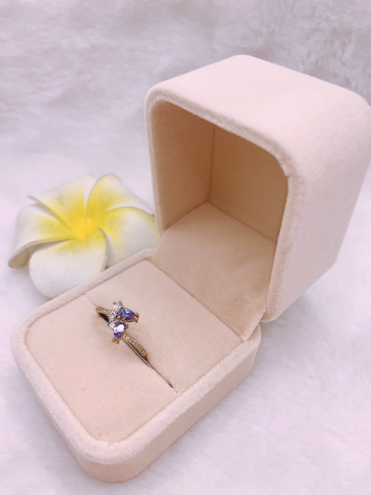 Nhẫn Đá Tanzanite Bạc 925 - RTZ059