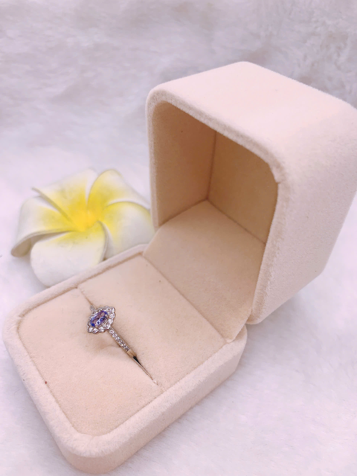 Nhẫn Đá Tanzanite Bạc 925 - RTZ032