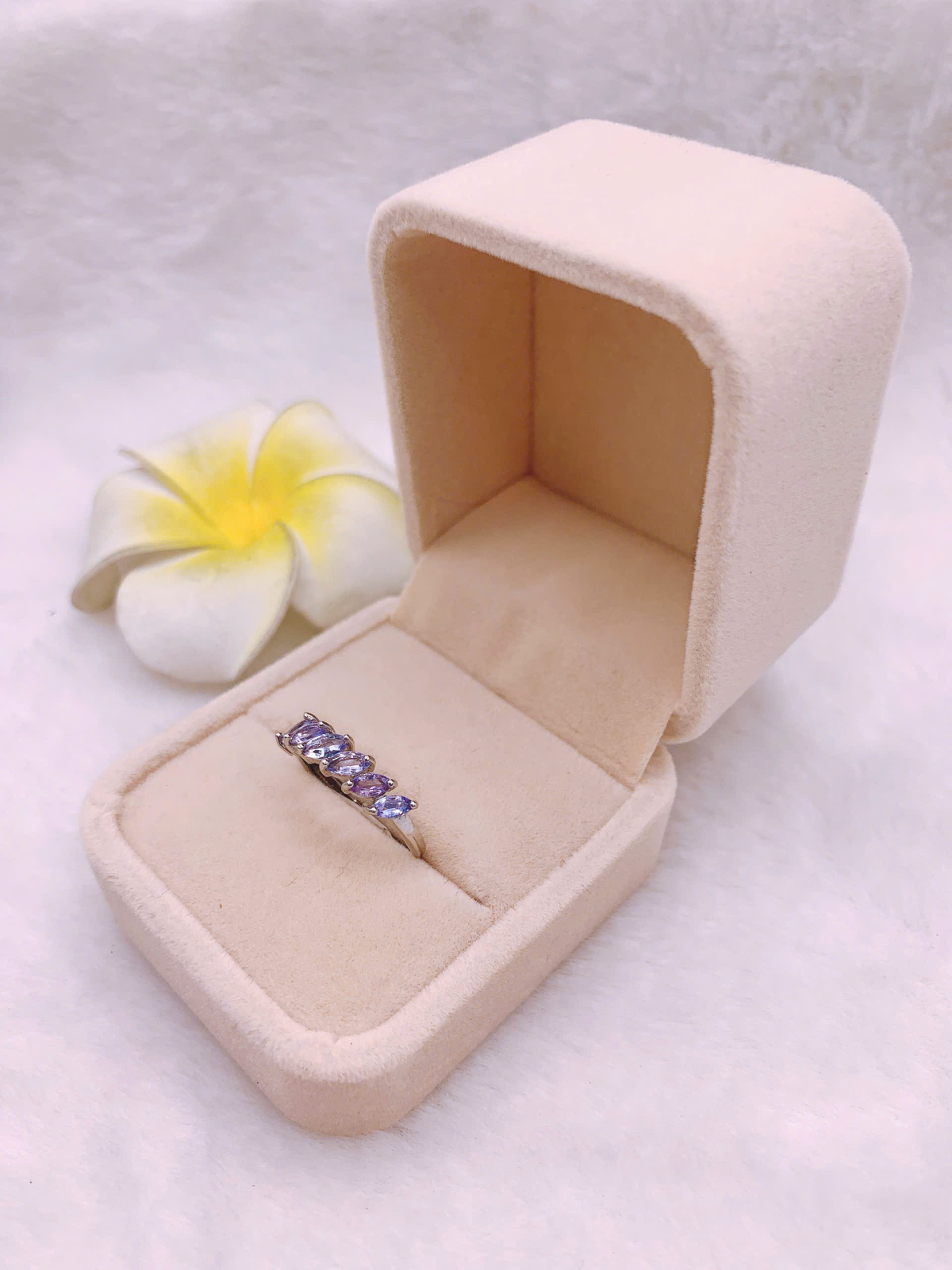 Nhẫn Đá Tanzanite Bạc 925 - RTZ065
