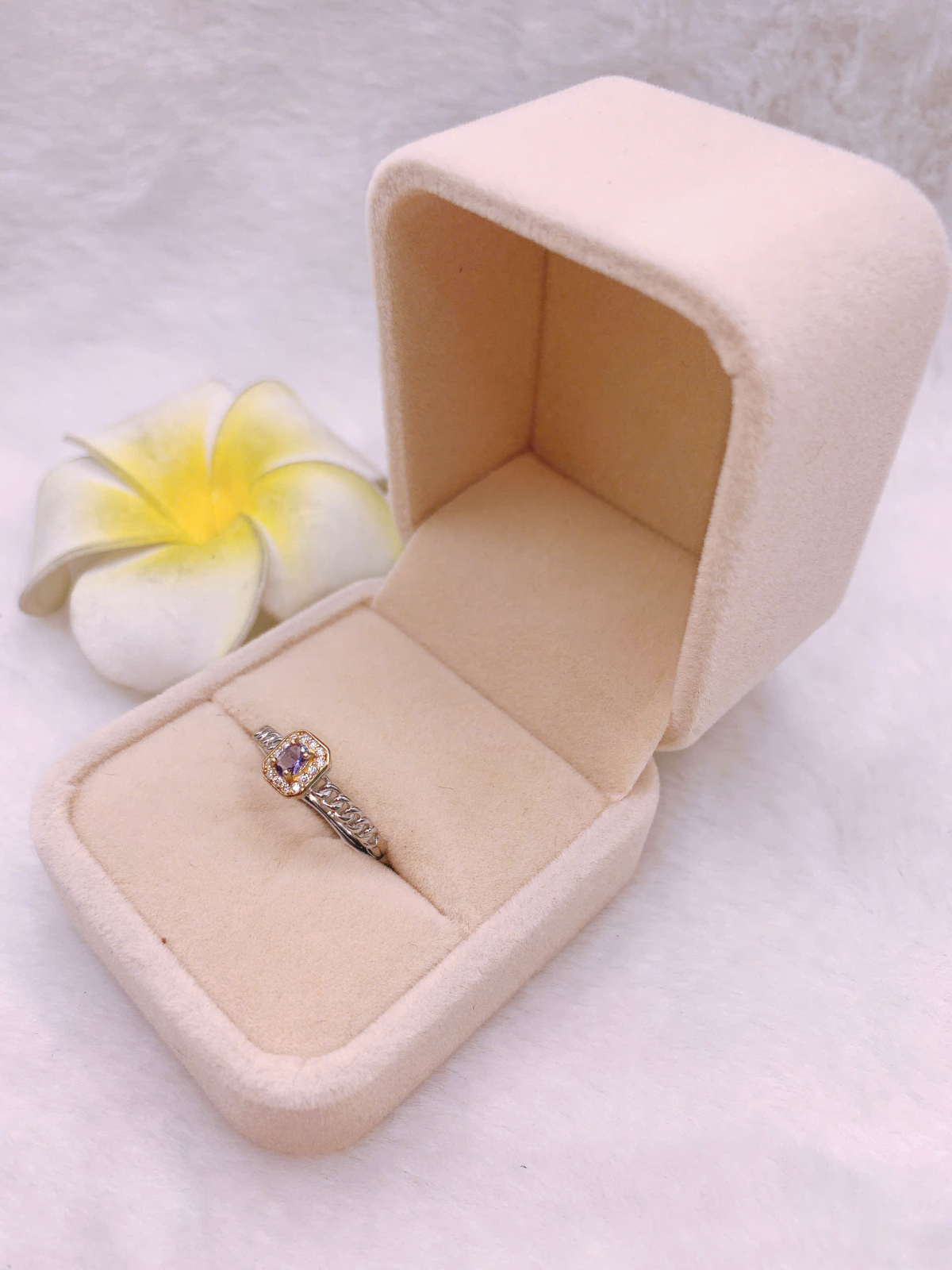 Nhẫn Đá Tanzanite Bạc 925 - RTZ042