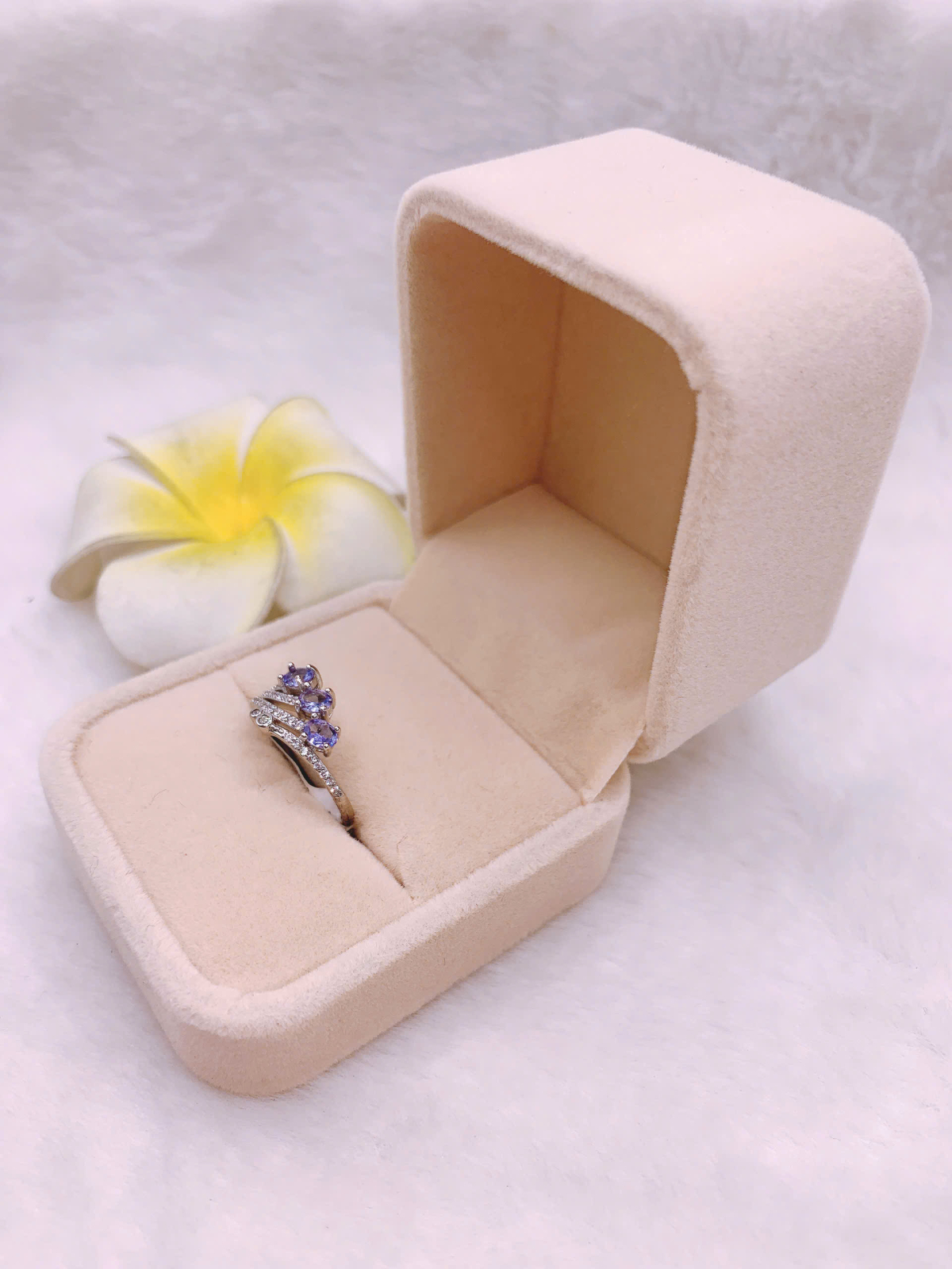 Nhẫn Đá Tanzanite Bạc 925 - RTZ001