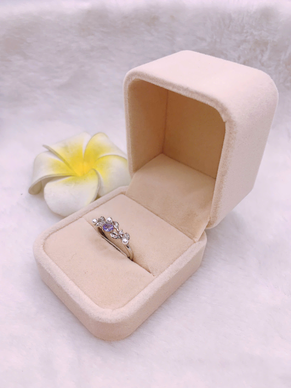 Nhẫn Đá Tanzanite Bạc 925 - RTZ003