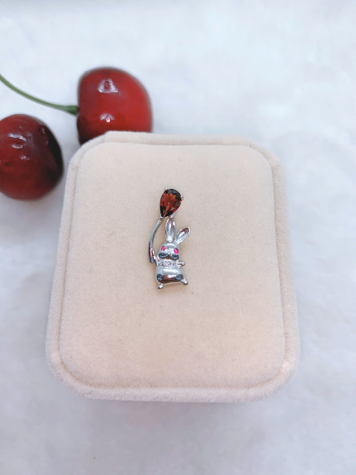 Mặt Dây Chuyền Đá Garnet Bạc 925 - PGN78