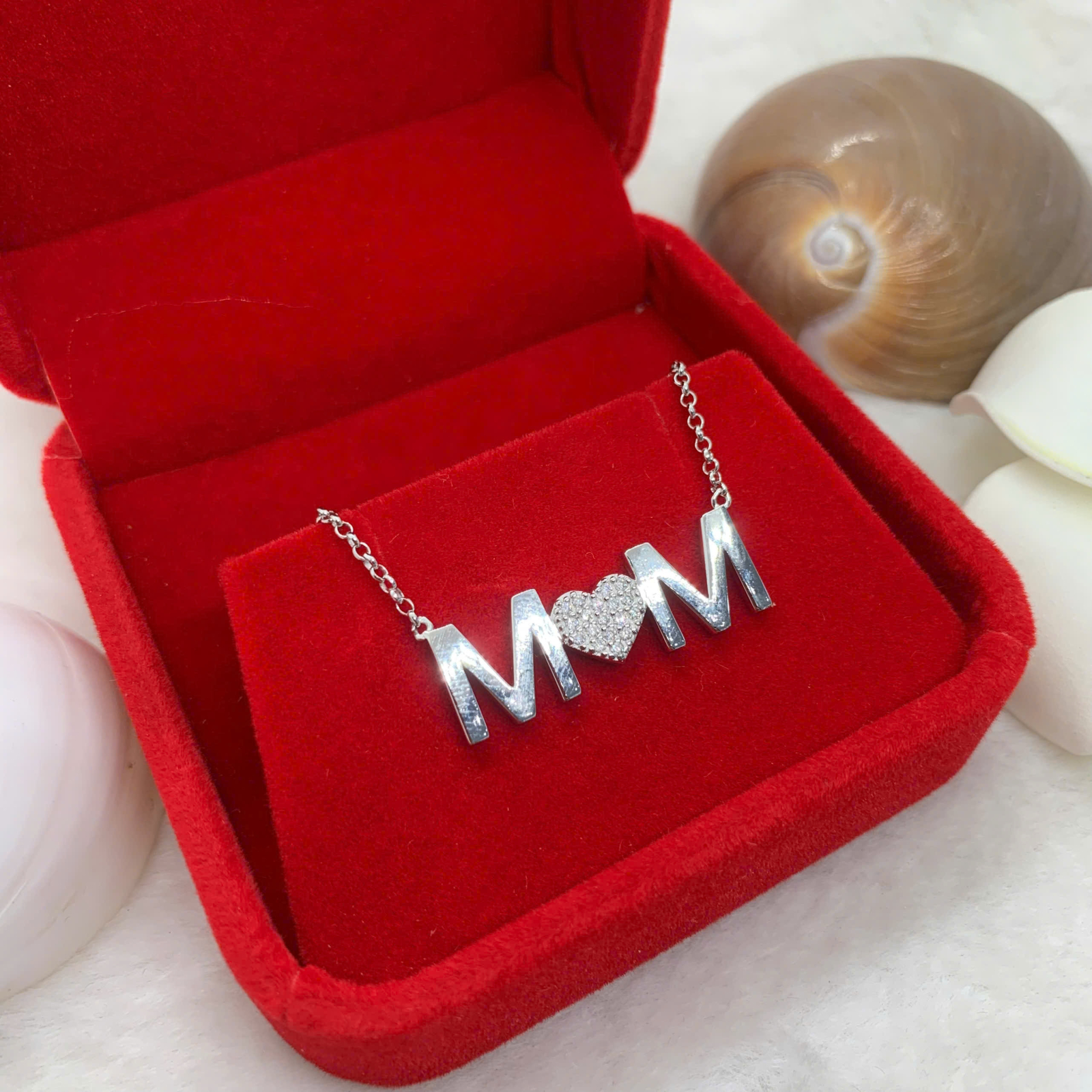 Mặt Dây Chuyền Moissanite ( D, FL, EX ) 1mm bạc 925 - MX096