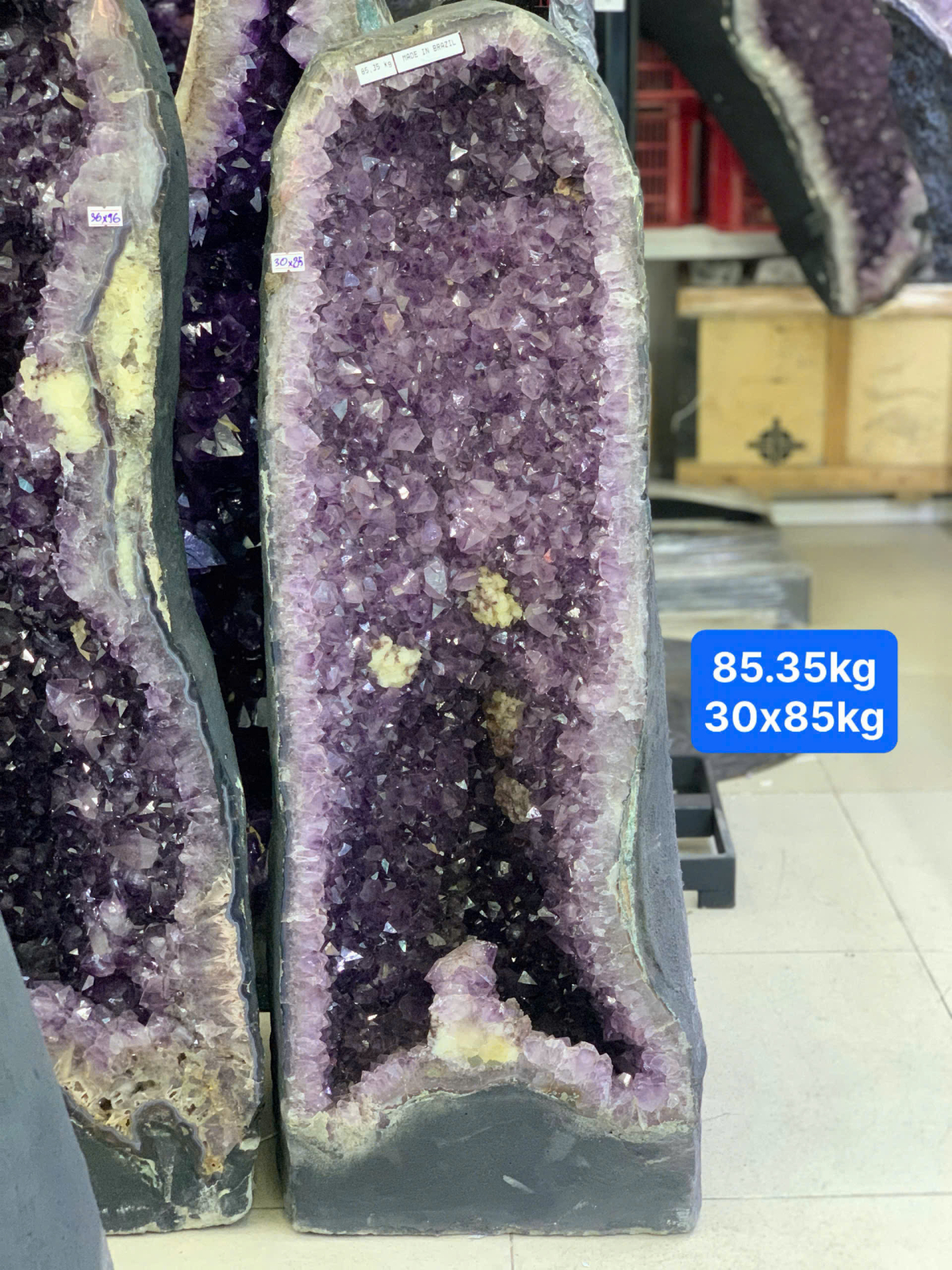 Hốc Thạch Anh Tím 4A ( TL: 85.35kg )
