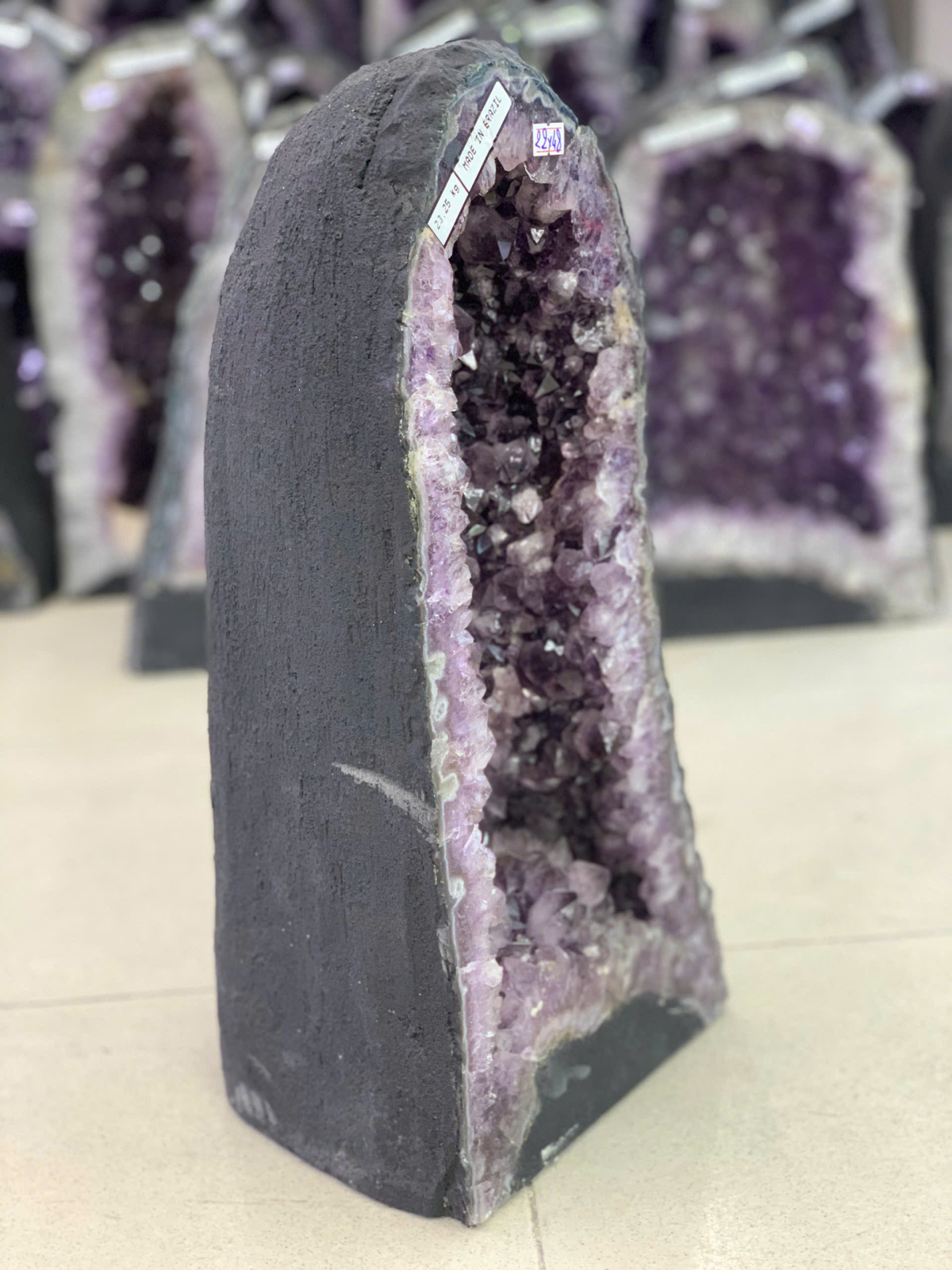 Hốc Thạch ANh Tím 4A ( TL: 23.25kg )