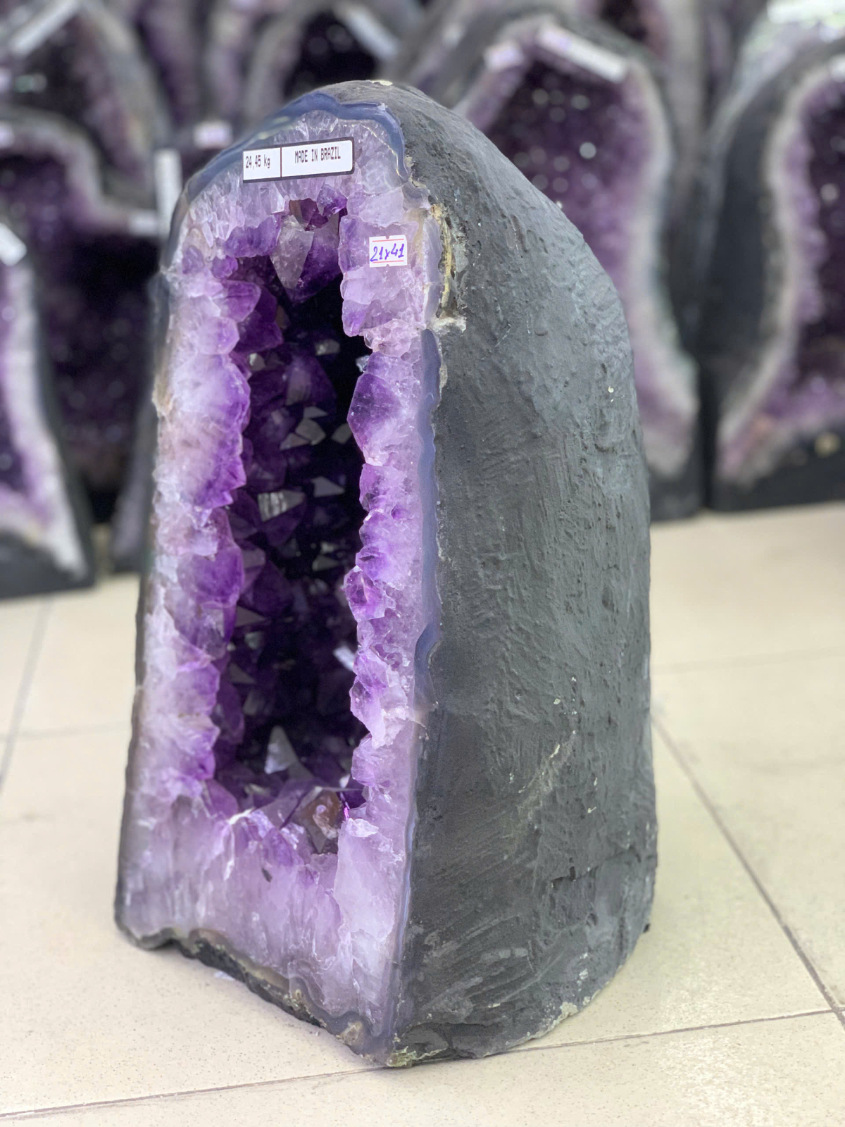 Hốc Thạch Anh Tím 4A ( TL: 24.45kg )