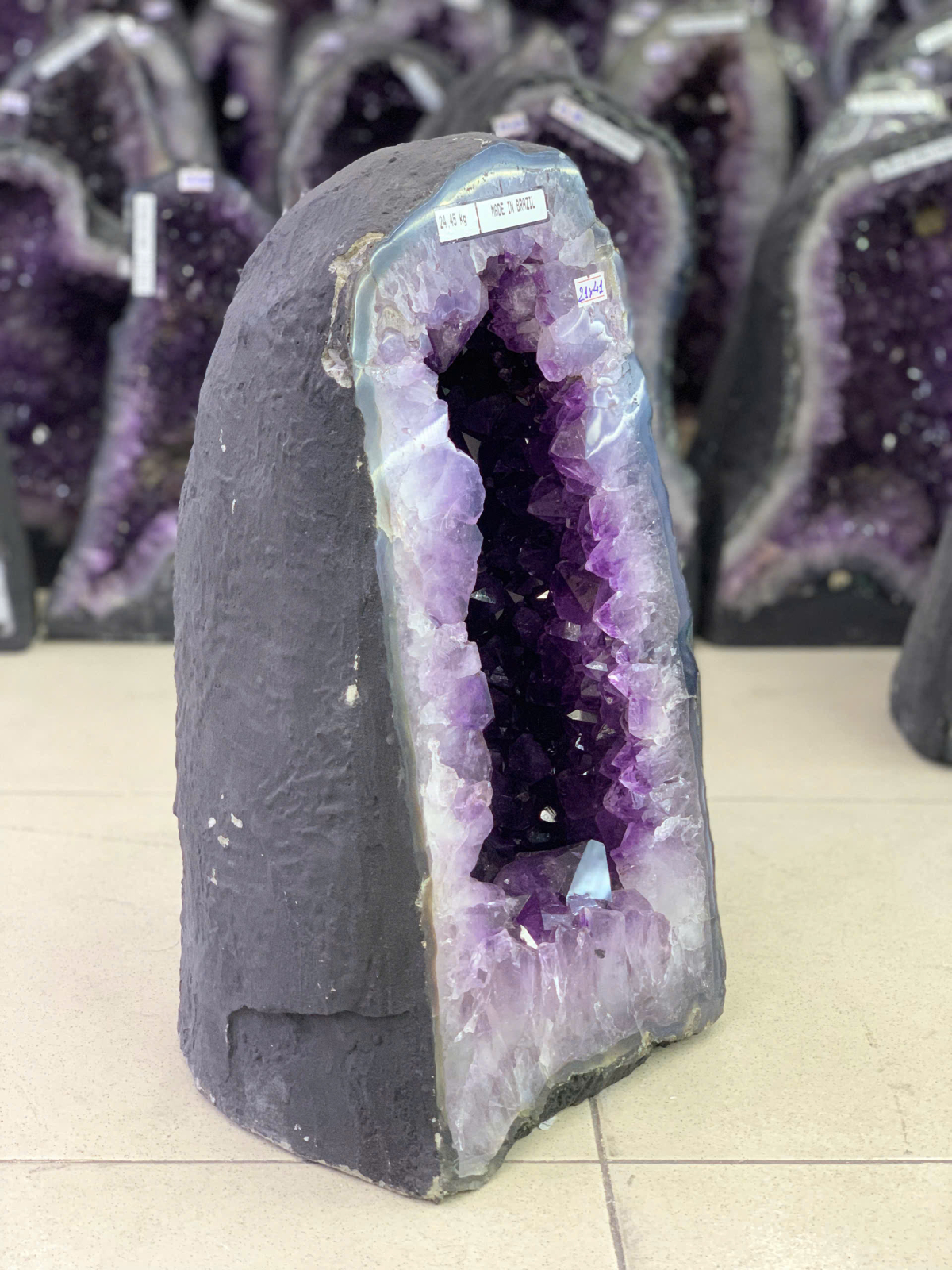 Hốc Thạch Anh Tím 4A ( TL: 24.45kg )