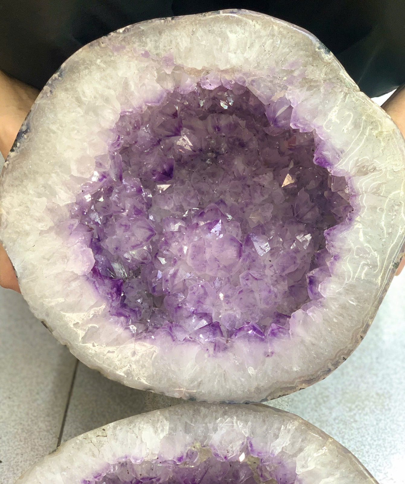 Bát Tụ Bảo Thạch Anh Tím 4A ( TL: 34.45kg )