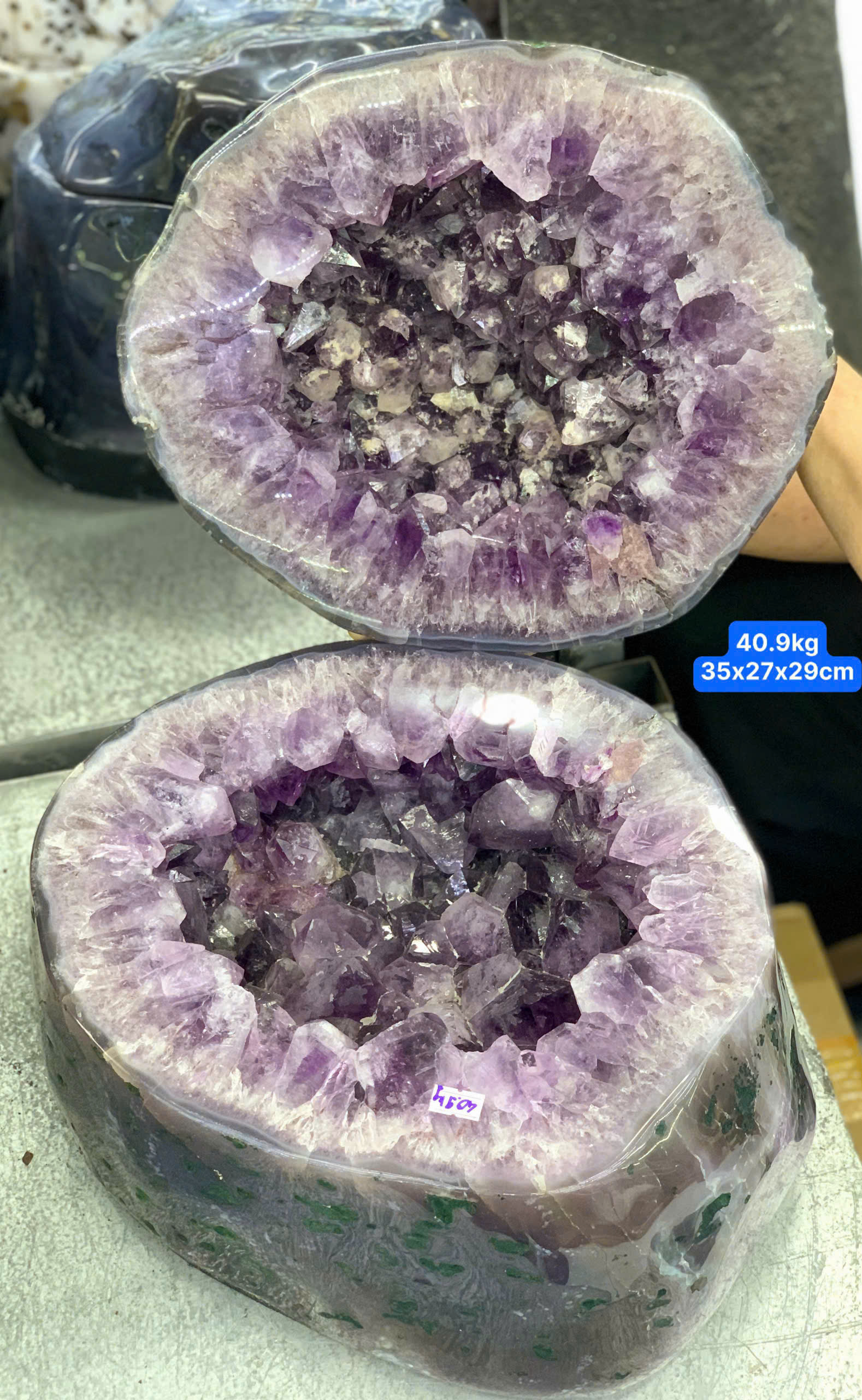 Bát Tụ Bảo Thạch Anh Tím 4A ( TL: 40.9kg )