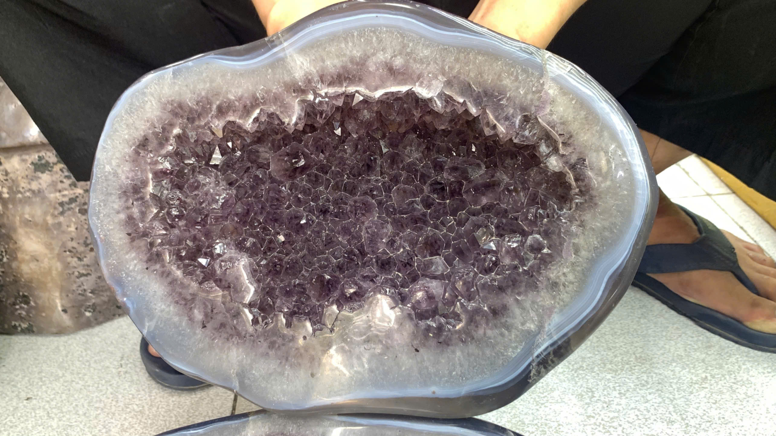 Bát Tụ Thạch Anh Tím 4A ( TL: 22.45kg )