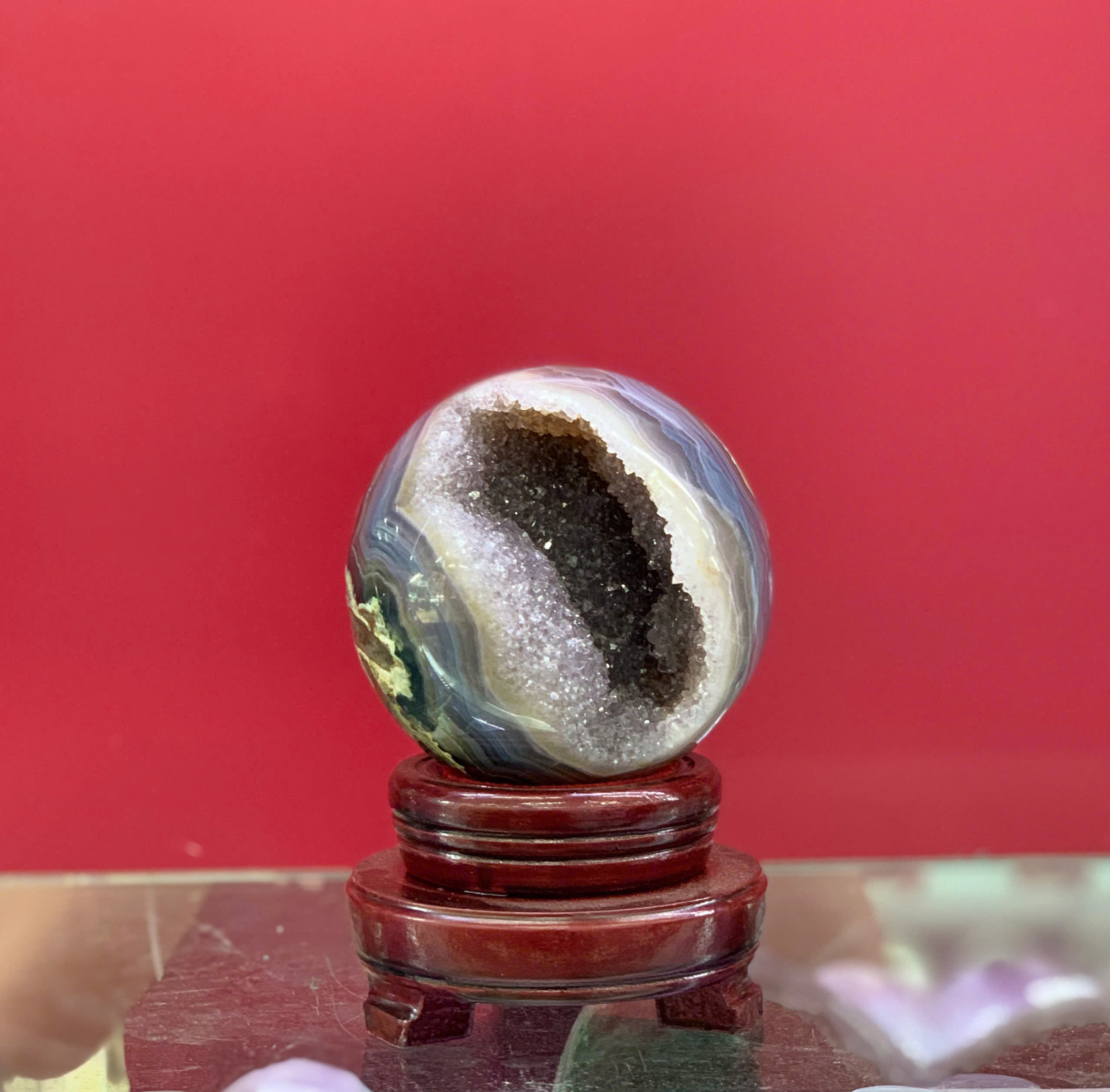 Cầu Hàm Ếch Thạch Anh Tím 5A ( TL: 0.92kg )