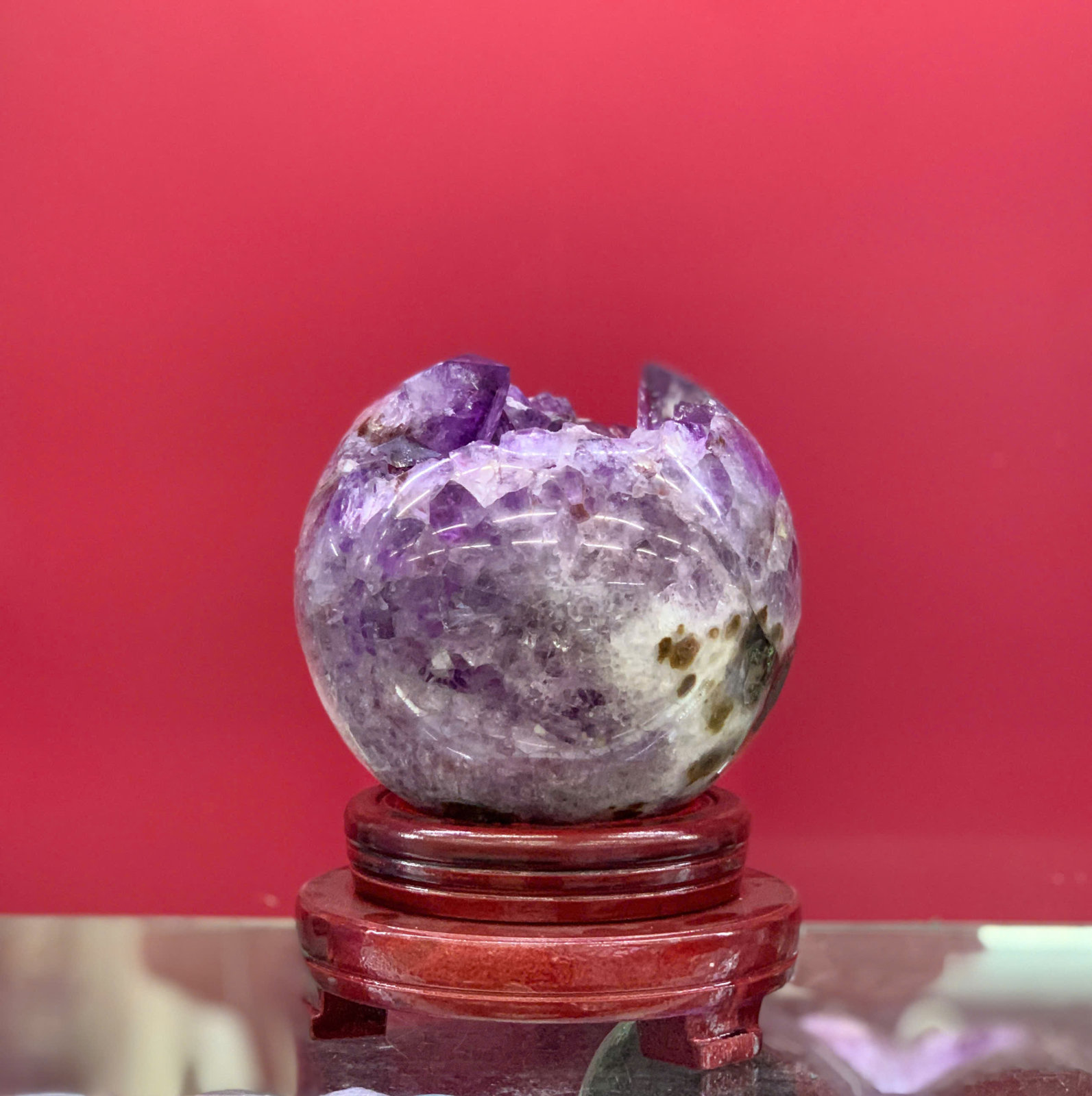 Cầu Hàm Ếch Thạch Anh Tím 5A ( TL:3.1kg )