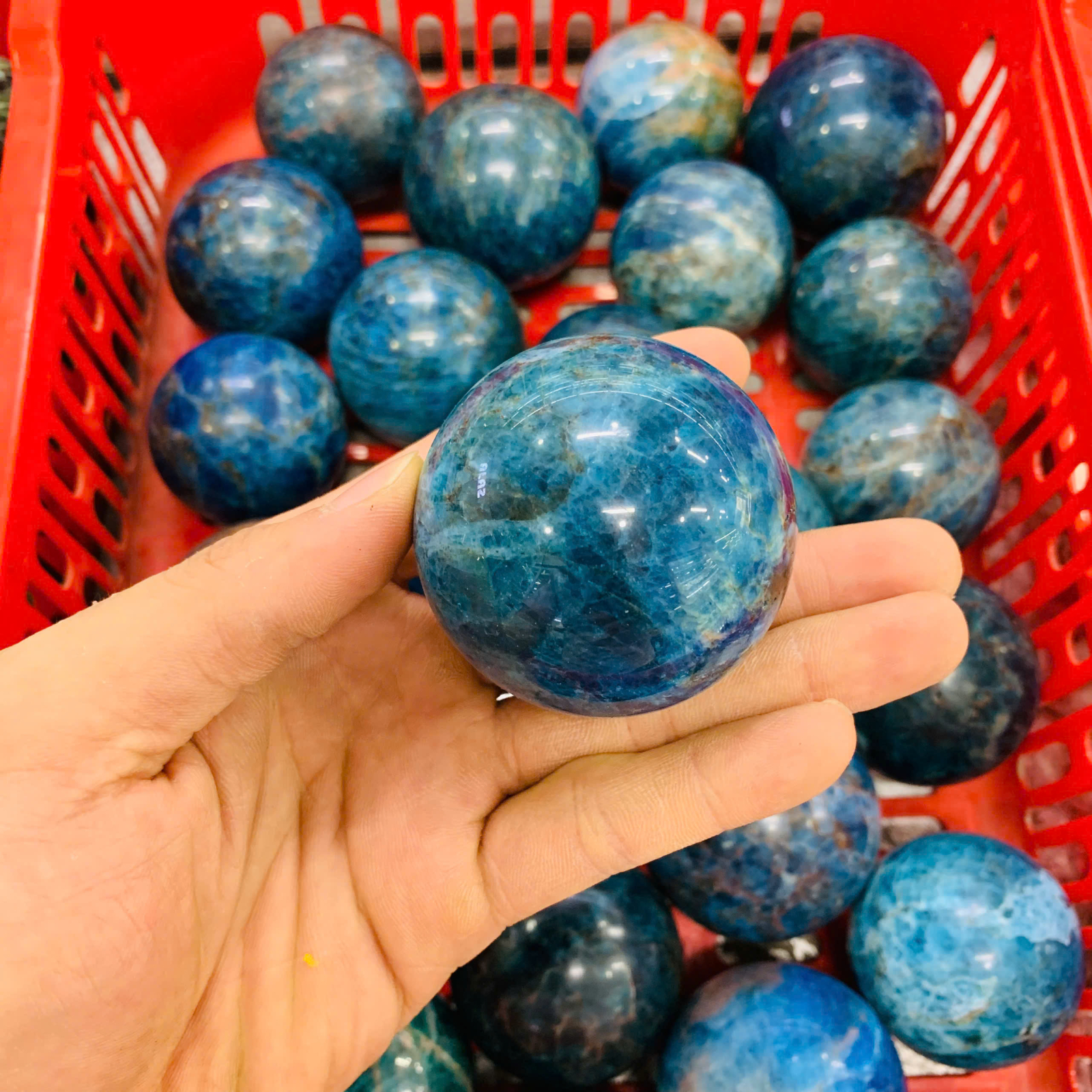 Bi Cầu Apatite size 5-10cm ( 1kg )