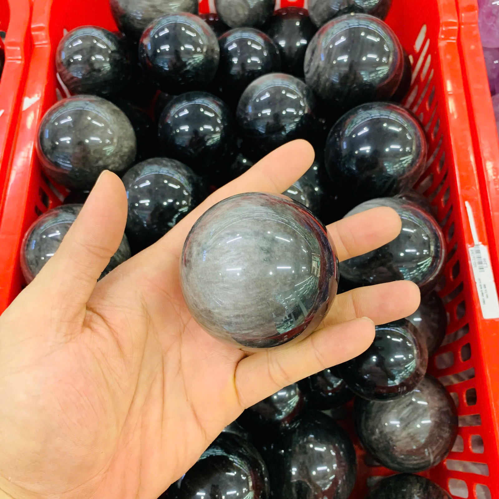 Bi Cầu Đá Núi Lửa Ánh Xám size 3-5cm ( 1kg )