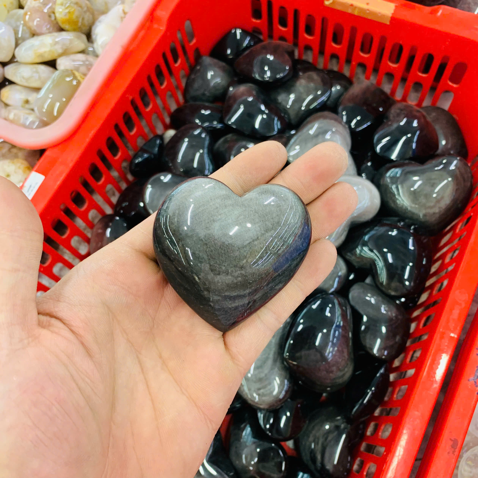 Tim Đá Núi Lửa size 4-7cm ( 1kg ) 