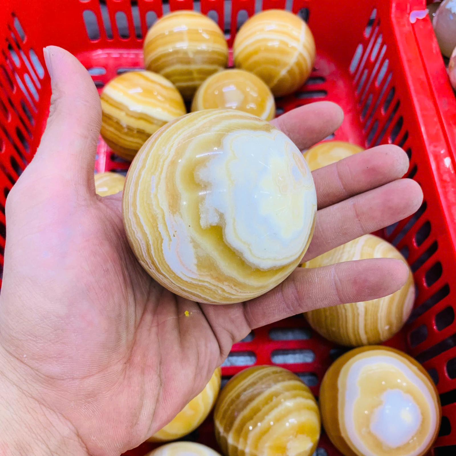 Bi Cầu Lodolite size 5-10cm ( 1kg )