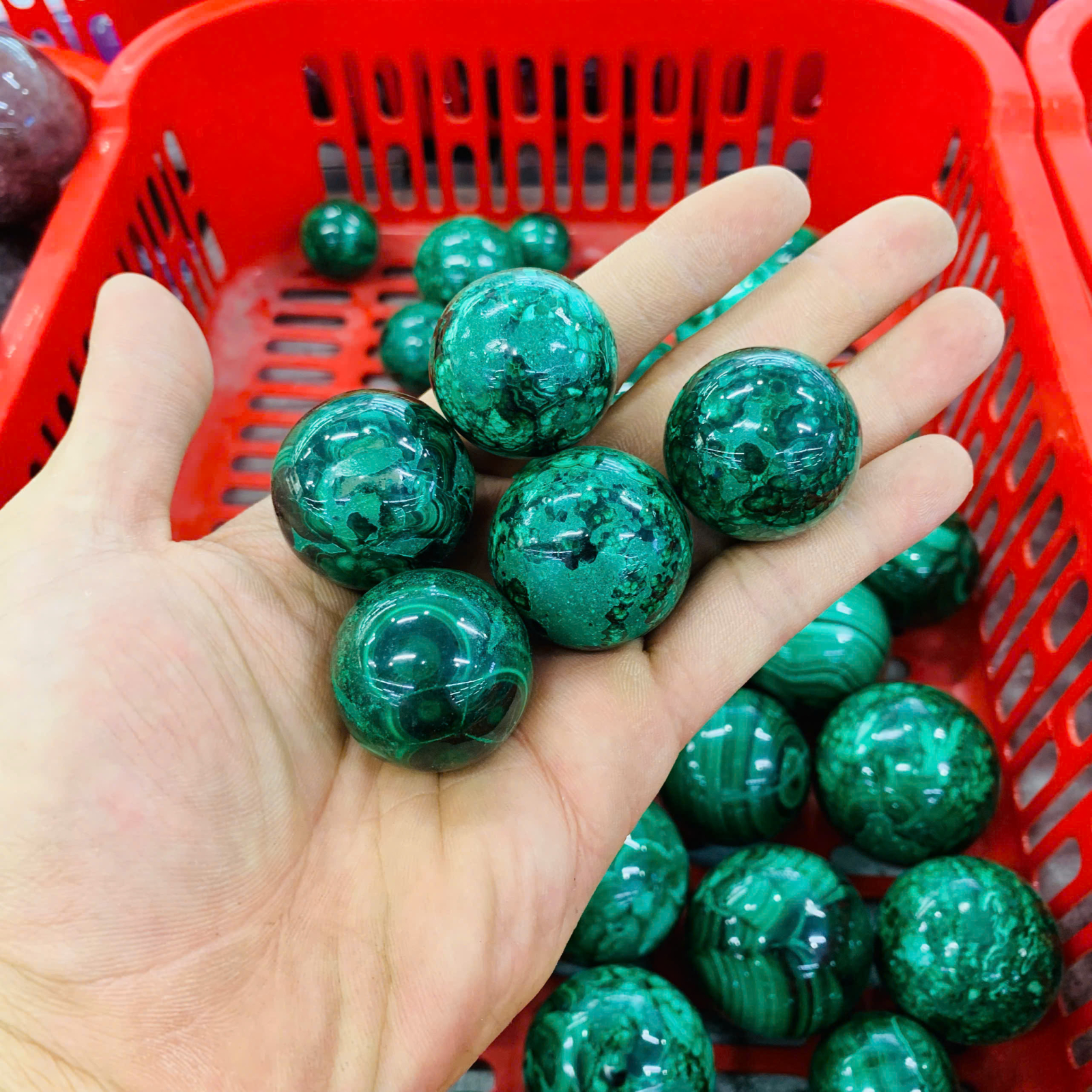 Bi Cầu Lông Công size 3-5cm ( 1kg )