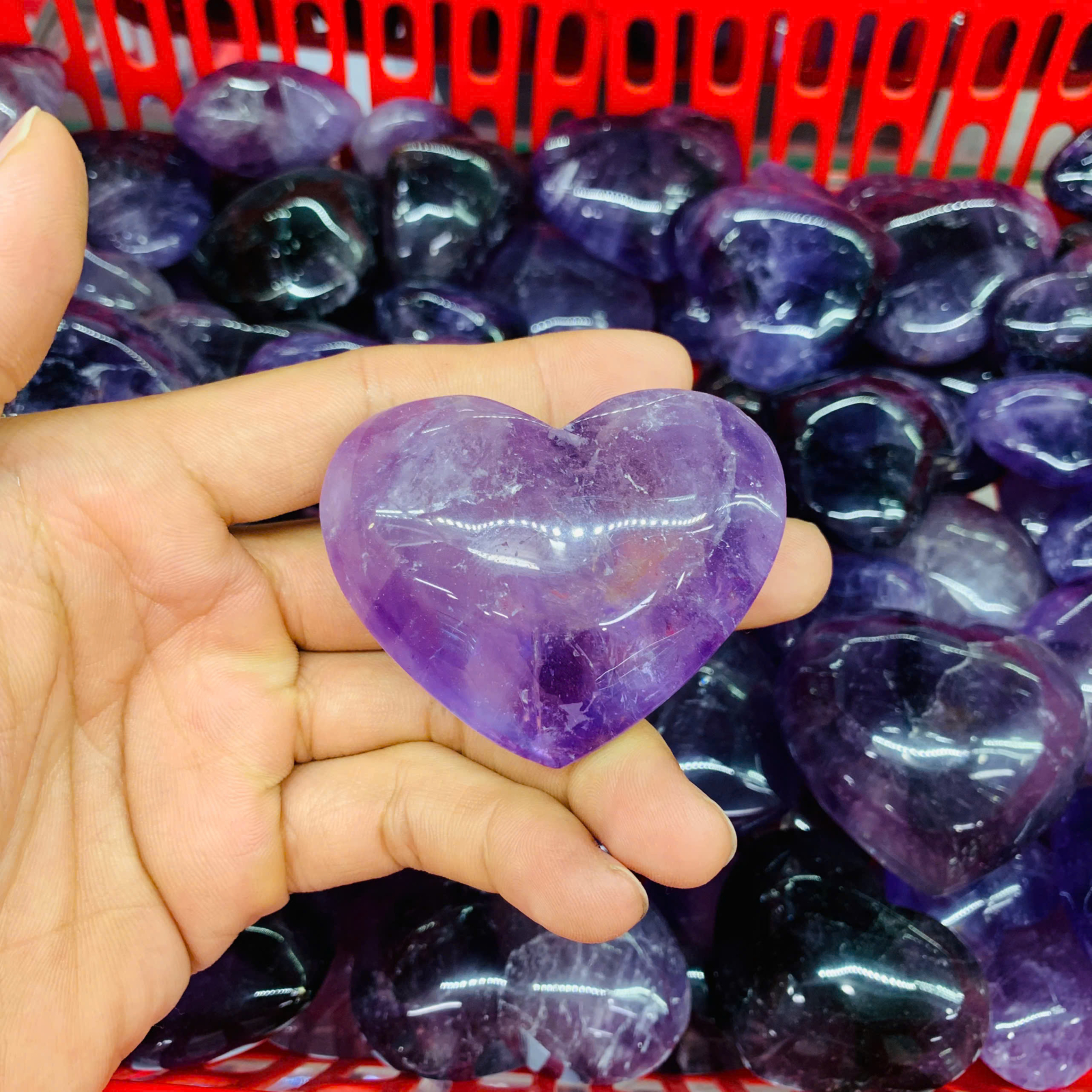 Tim Thạch Anh Tím 3A ( 1kg )