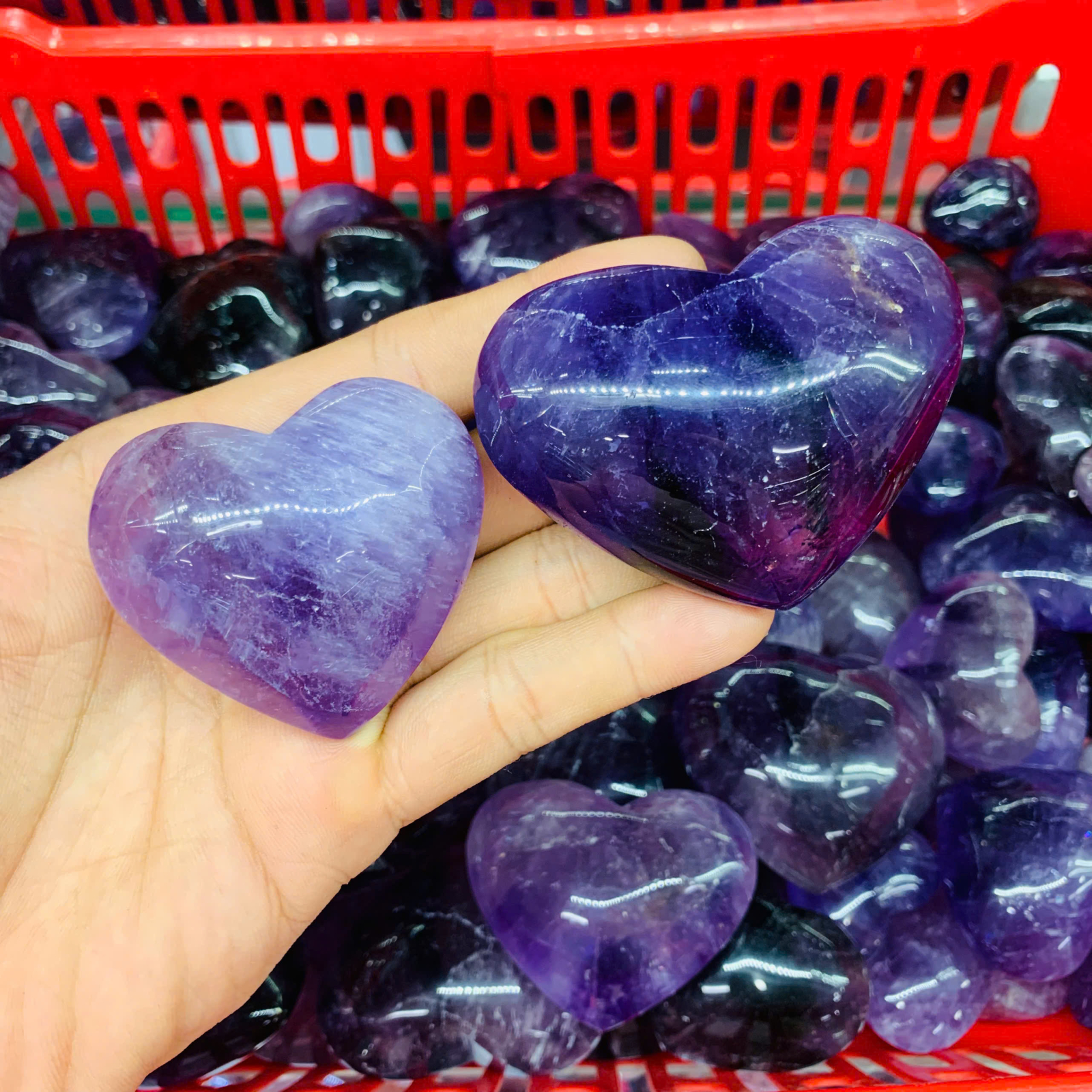 Tim Thạch Anh Tím 3A ( 1kg )