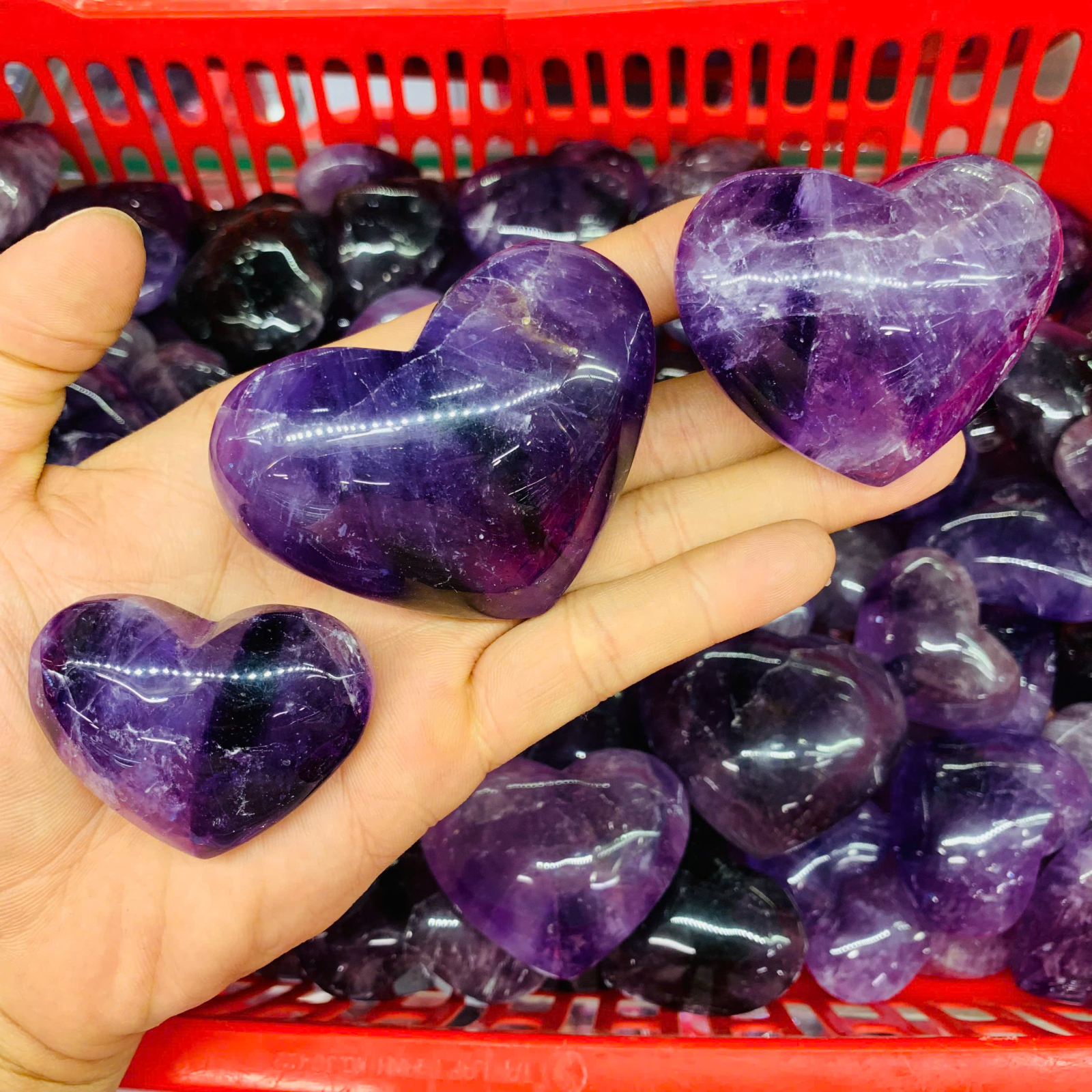 Tim Thạch Anh Tím 3A ( 1kg )