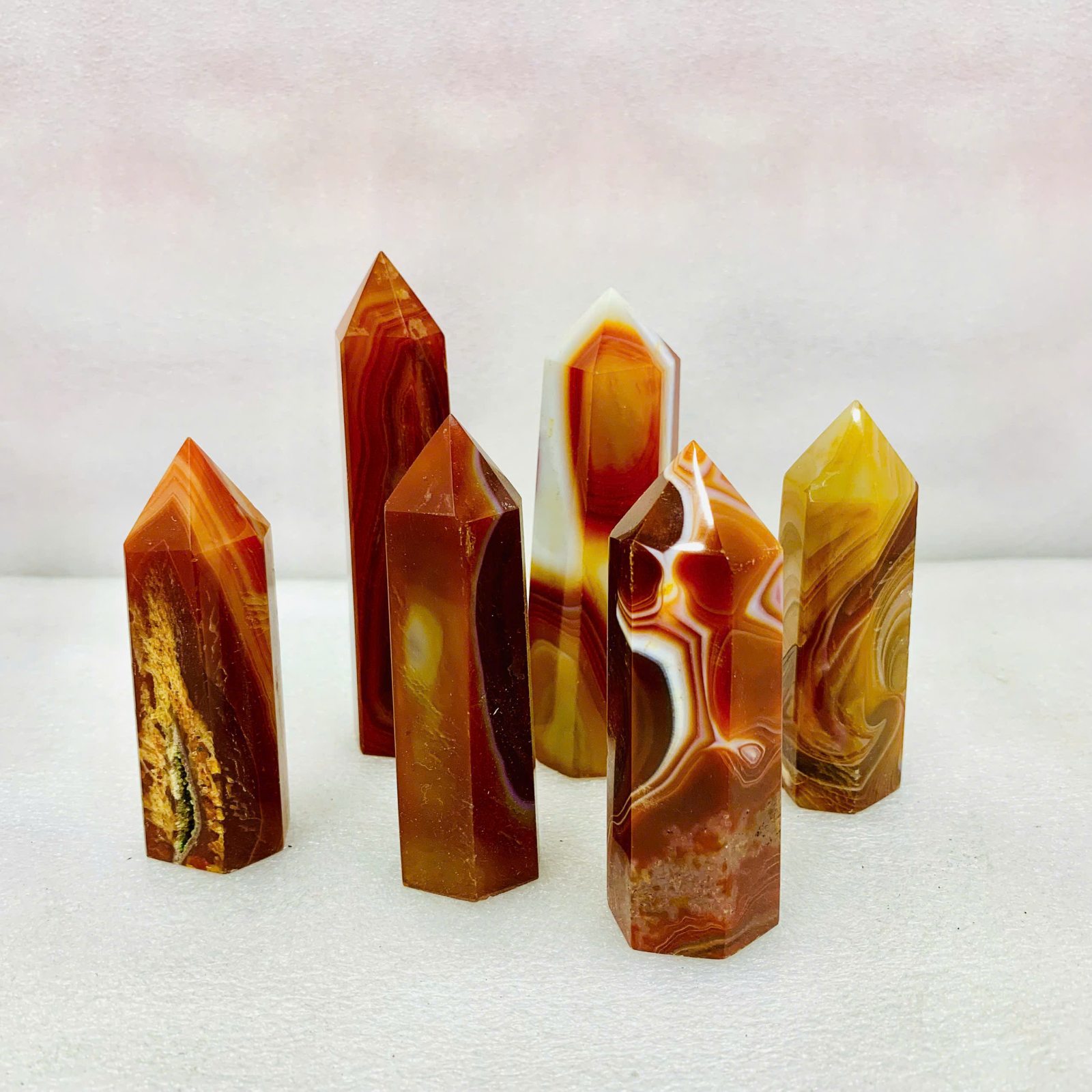 Trụ Mã Não size 10cm ( 1kg )