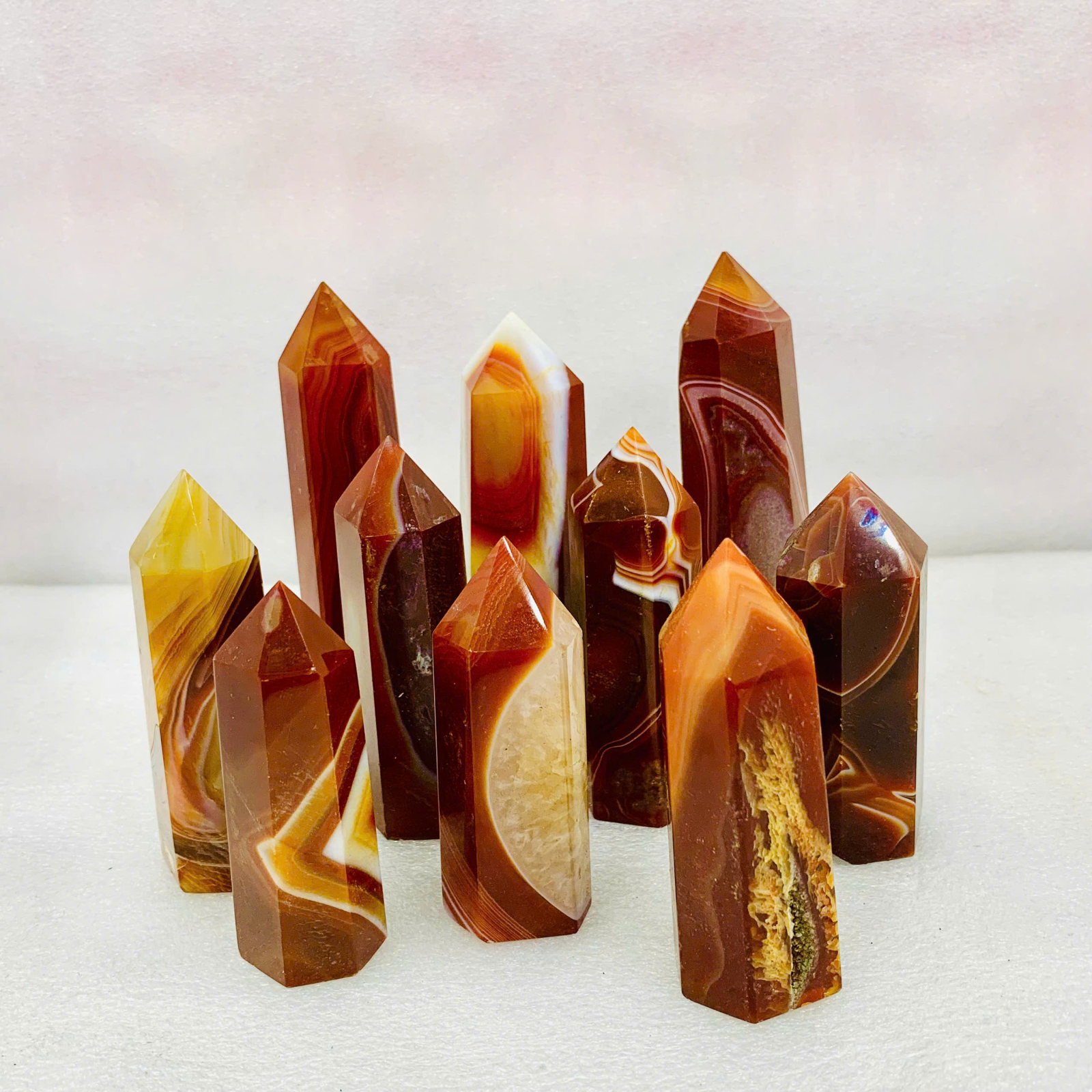 Trụ Mã Não size 10cm ( 1kg )