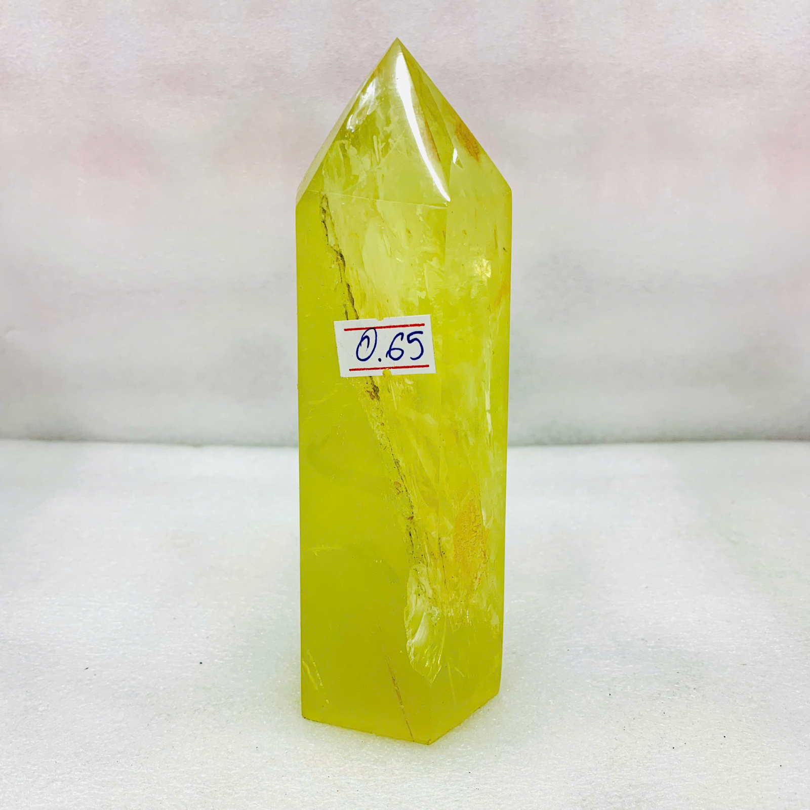 Trụ Thạch Anh Vàng 3A size 10-15cm ( 1kg )